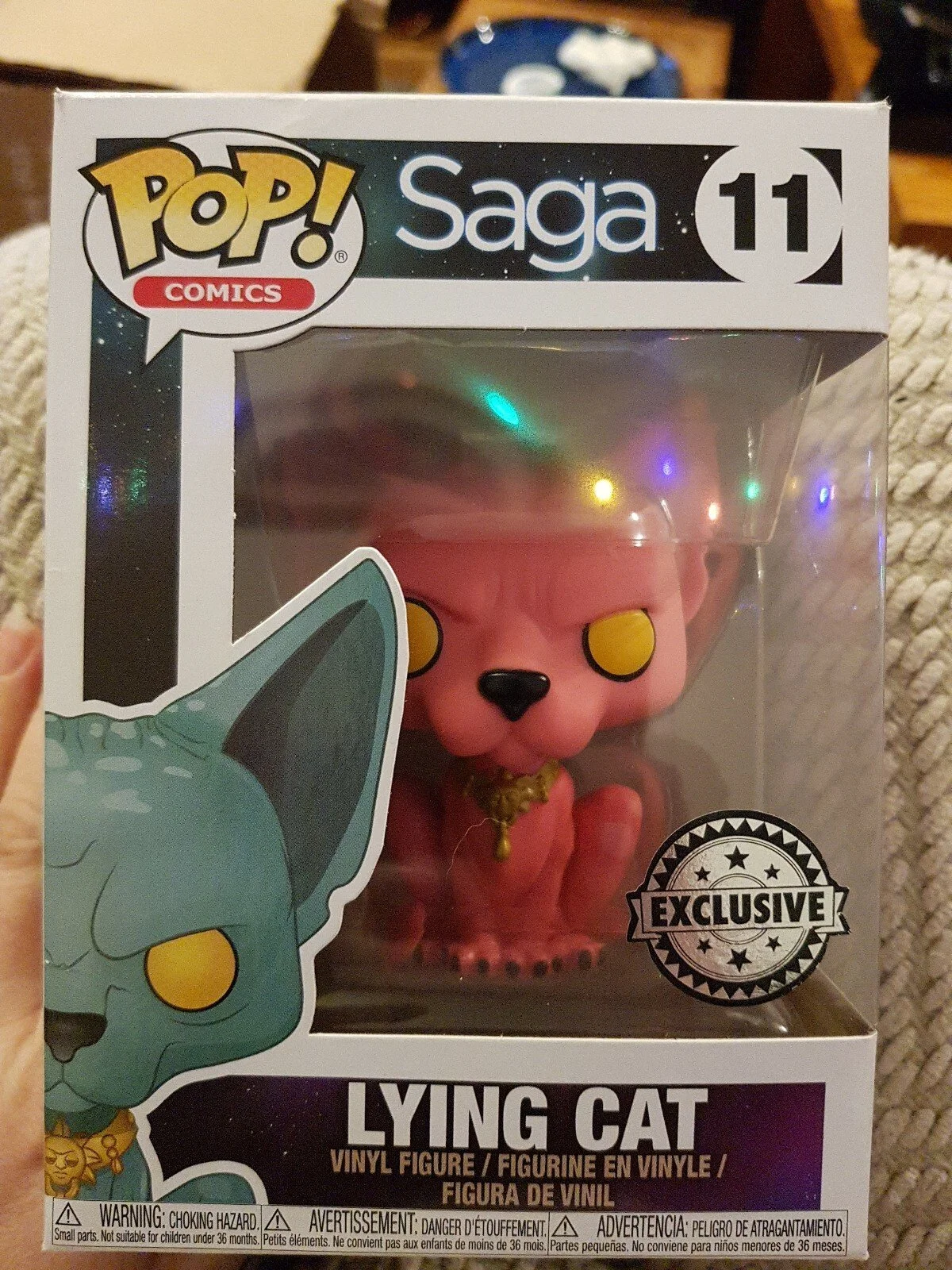 Lying Cat Pink - Funko Pop! 11 Saga Vinyl Figure-Exclusive