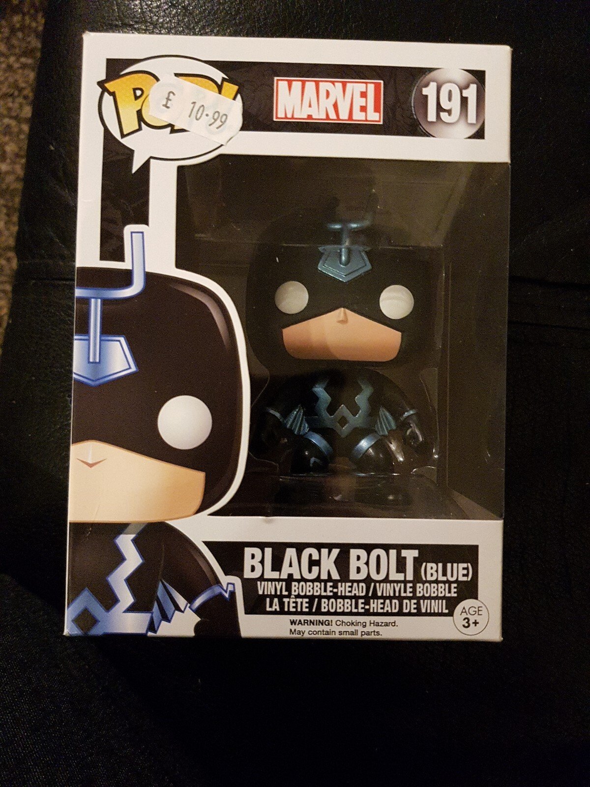 Black Bolt (Blue)  - Funko Pop! 191 Marvel Vinyl Figure