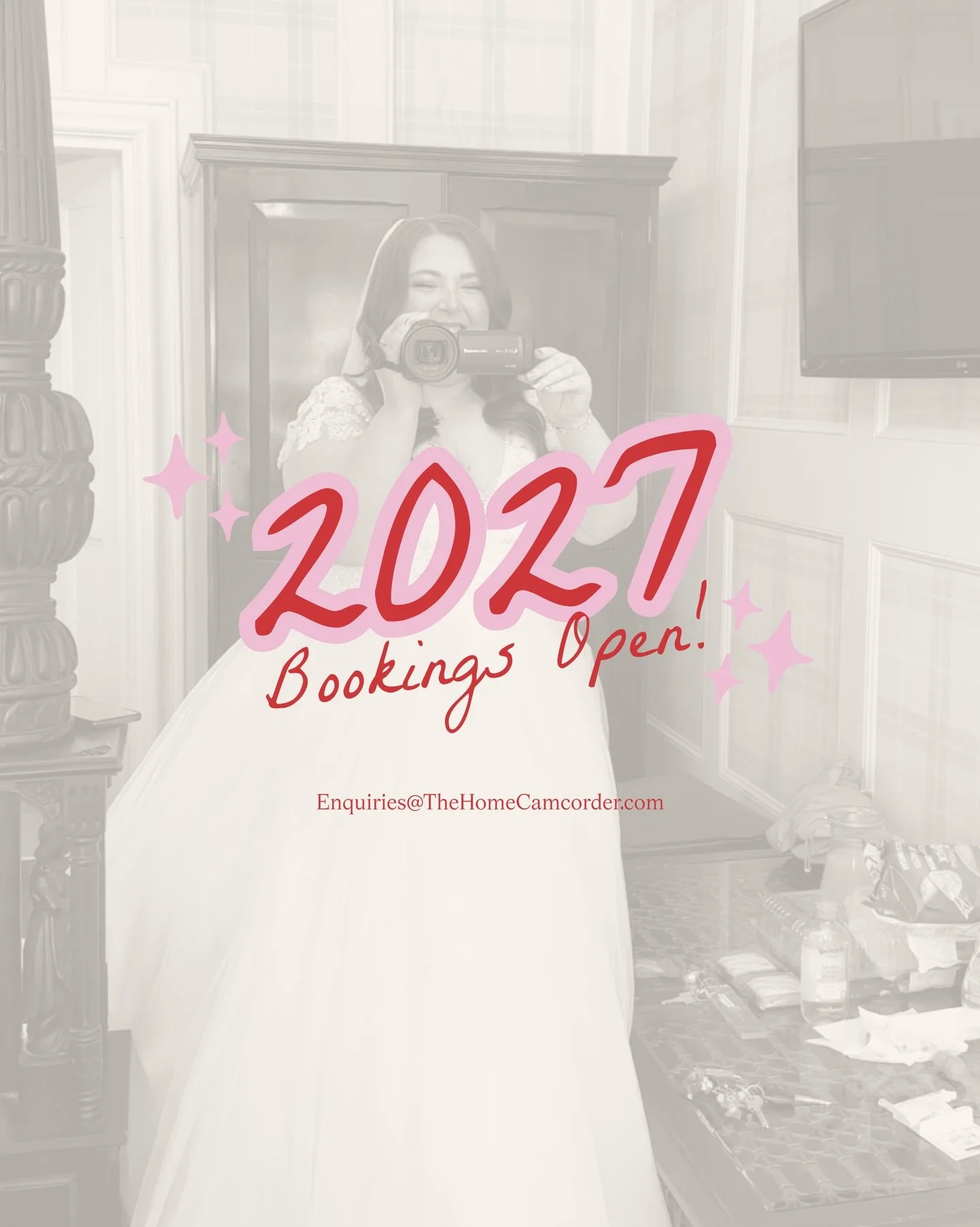 2027&hellip; It&rsquo;s your time!! 🤍💍

Although it feels like a little while away before you tie the knot it&rsquo;s the best time to secure your space with me!

My waitlist will be prioritised first then I will be slotting you all in. Payment pla