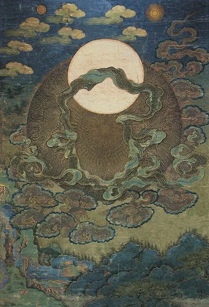 Dharmakaya, 2004; Jacquard tapestry, cotton Era and Donald Farnsworth (American)