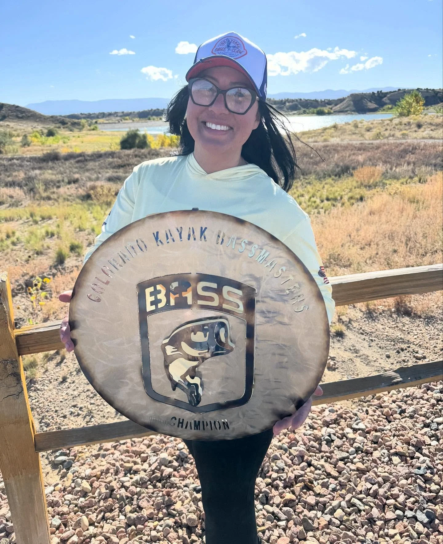 I give you the 2025 Colorado Kayak Bassmaster State Champion! 
I’m so proud of you sweet lady!!!!