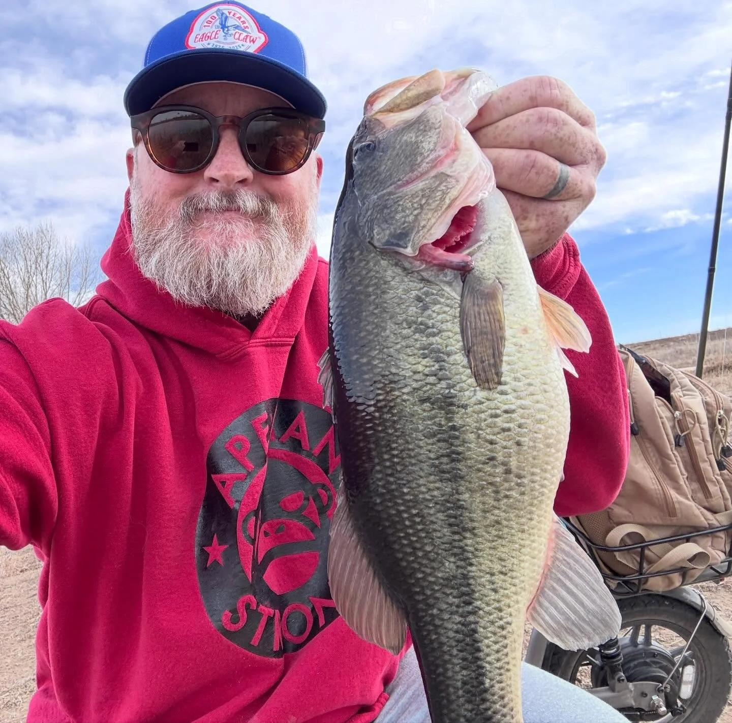 Why yes, I do pond hop with a scooter 💪