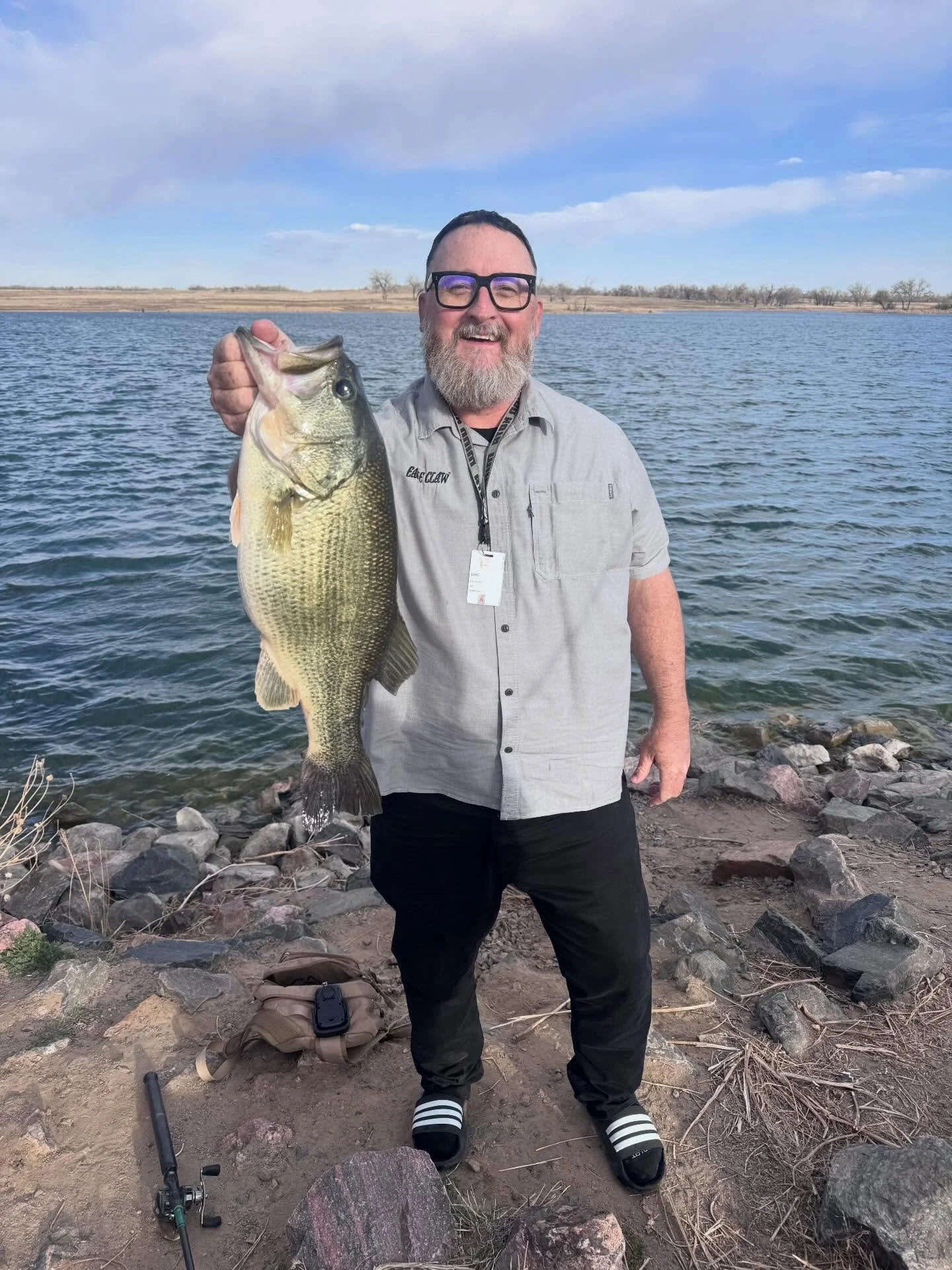 Not often that I&rsquo;m at a loss for words. I gave myself 30 minutes to fish after work so I could get back home for the Nuggets game. I caught a couple little fellas before running into this bonafide heifer! 

Work, fish, sleep, repeat!