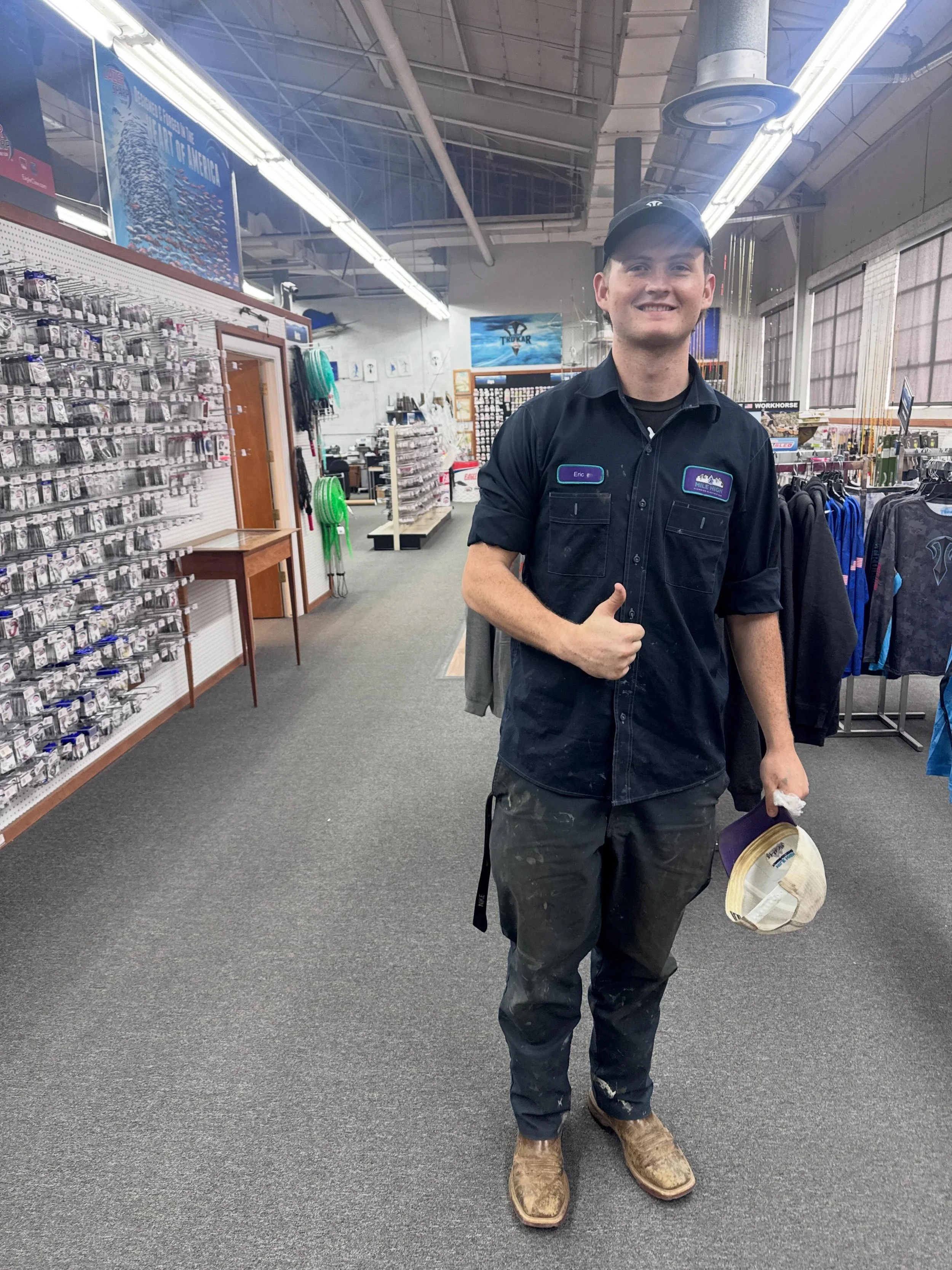 My son dropped into to bring me a coffee at work today! Heck of a way to start the week, love you son!