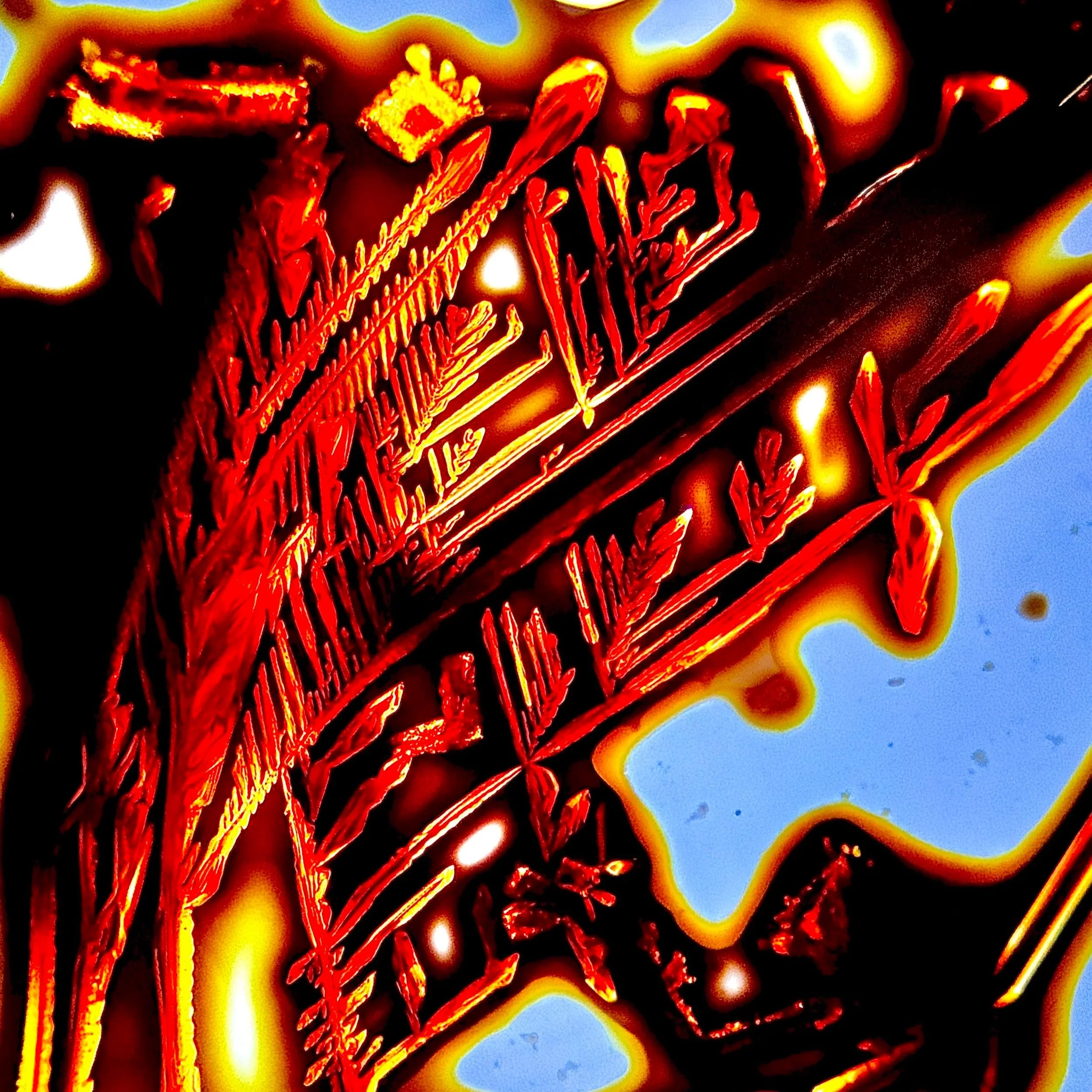 iron–thiocyanate complex [Fe(SCN)]²⁺