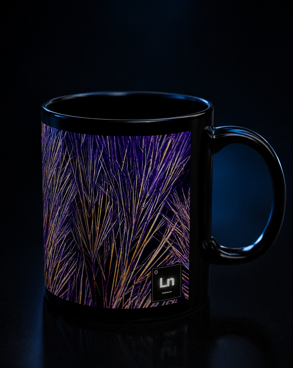 The Molecular Coffee Mug | Caffeine crystals (C₈H₁₀N₄O₂)