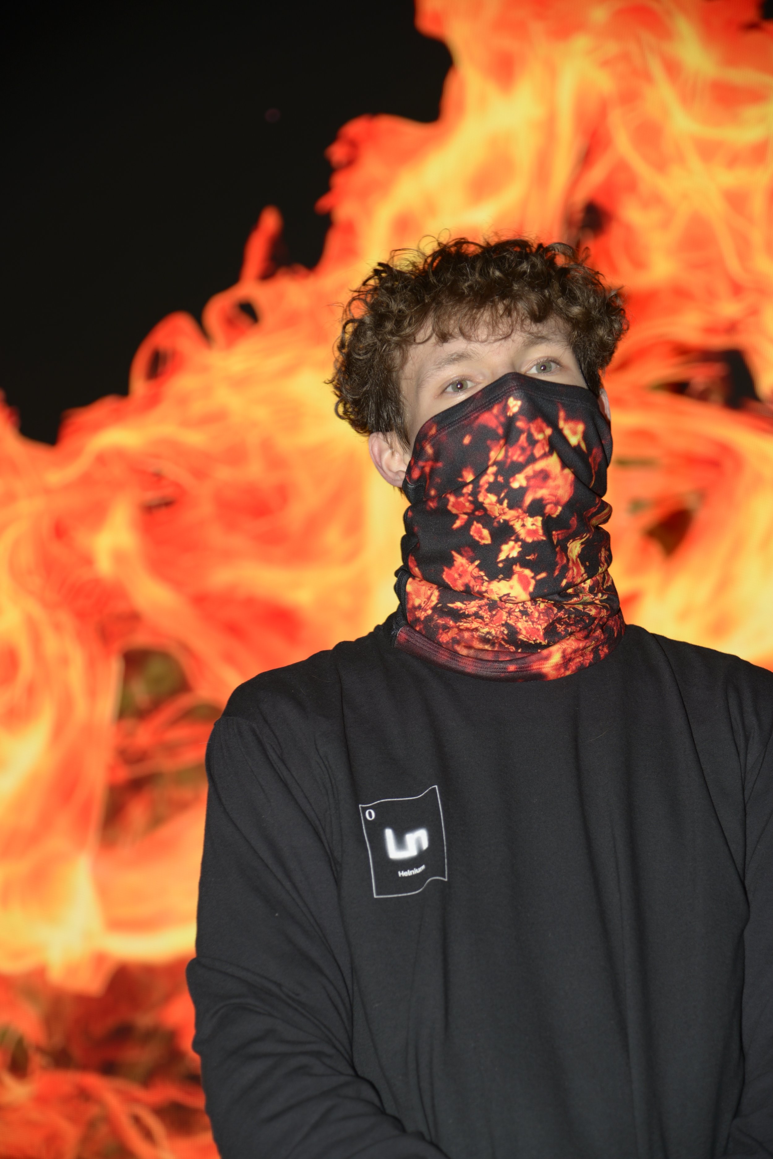 Tour de cou d’hiver : Feu moléculaire (Bêta-Carotène)