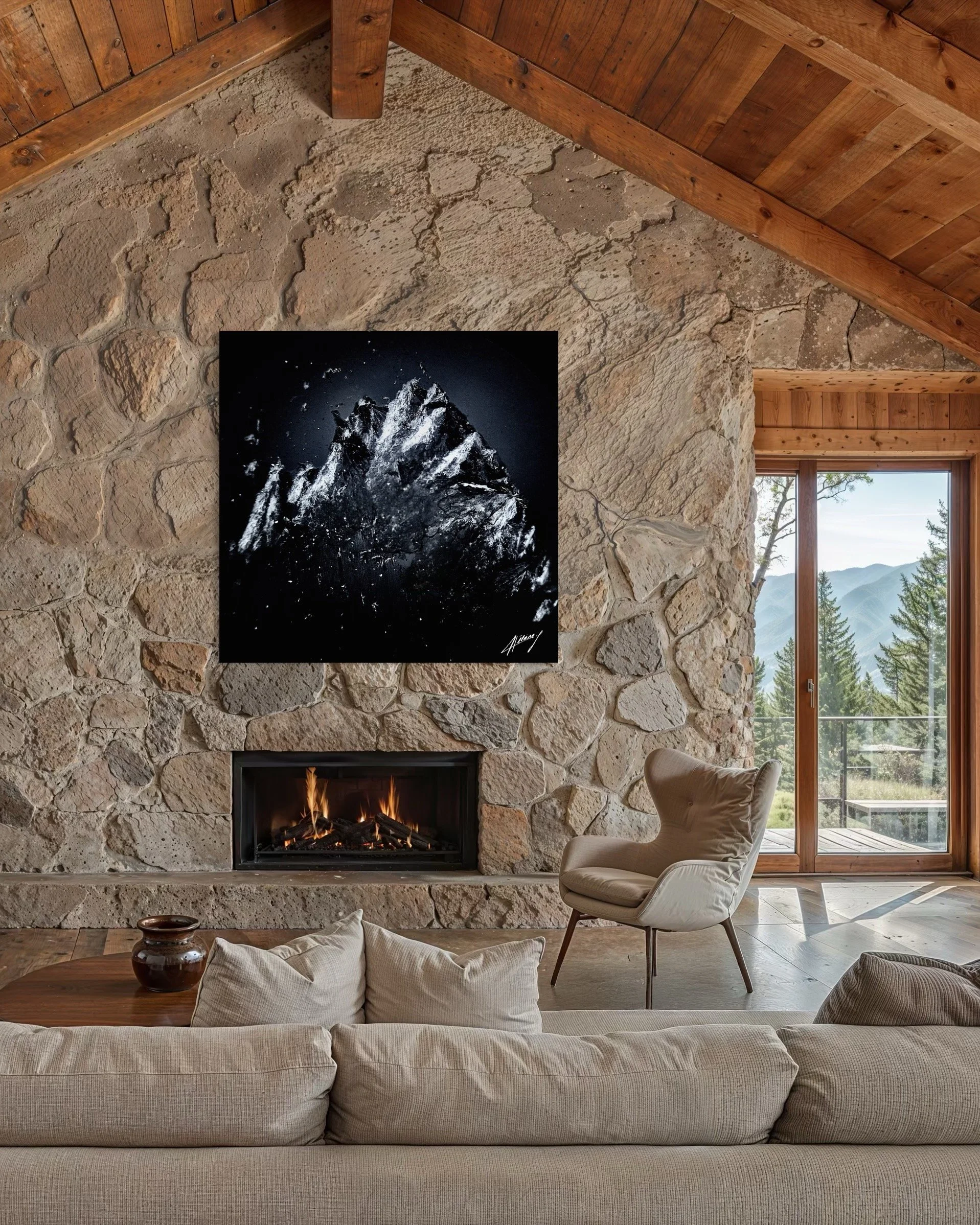 Photo print poster : Mon Everest