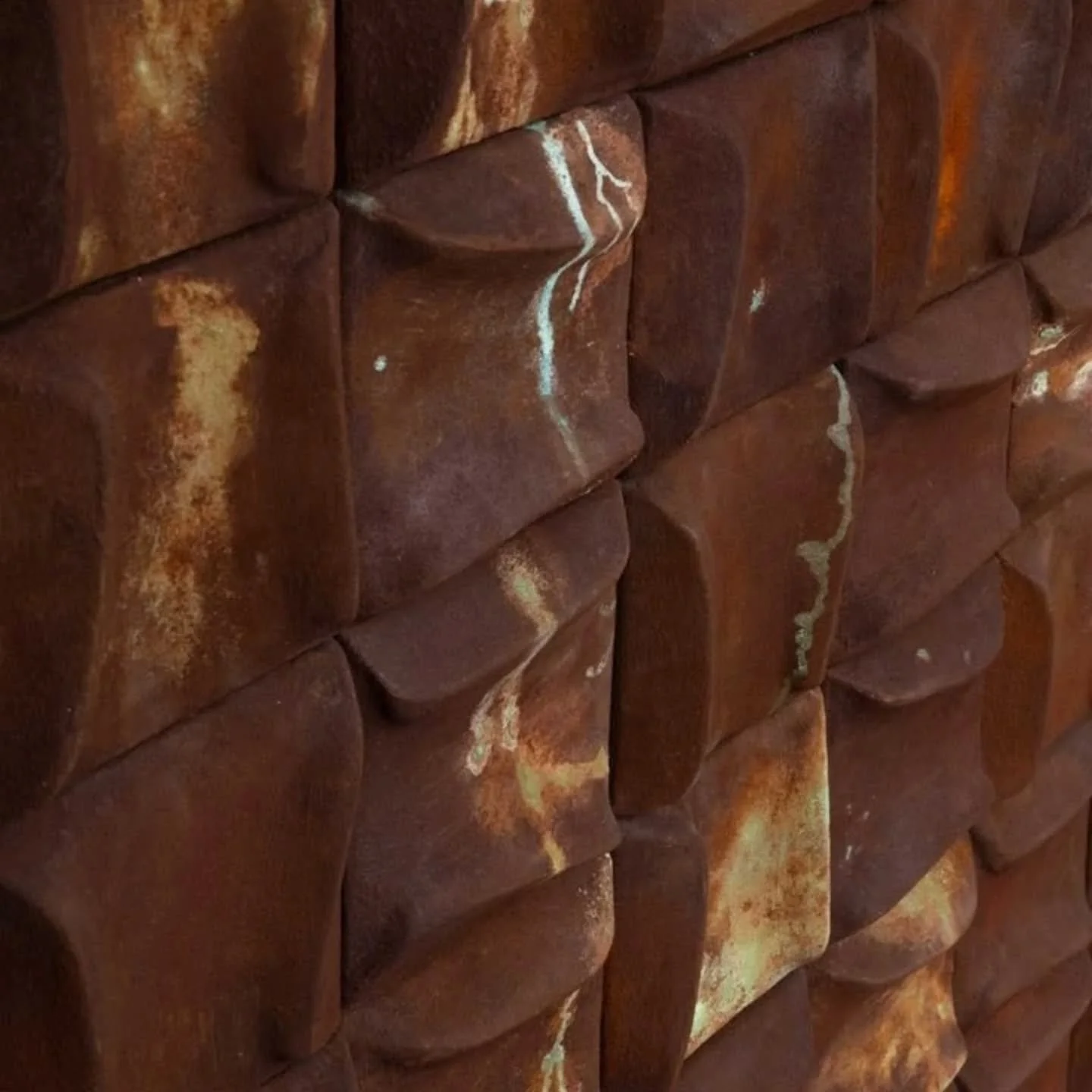 *Elemental Alchemy: The Healing Power of Fired Tiles*

There&rsquo;s something deeply grounding about materials shaped by fire. These fired tiles, with their rich patina and textured surface, are more than just a design element&mdash;they embody tran
