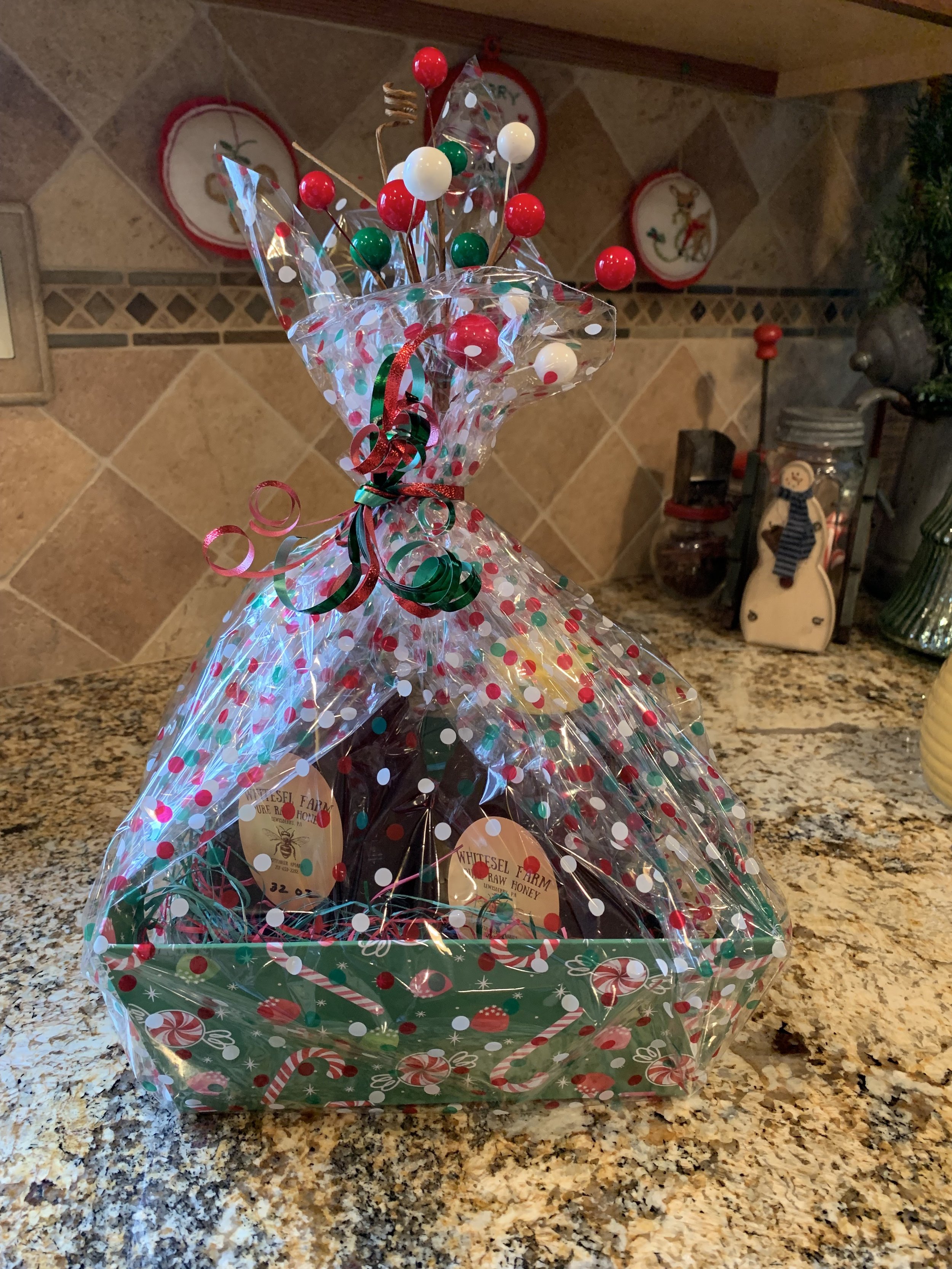 Holiday Honey Basket
