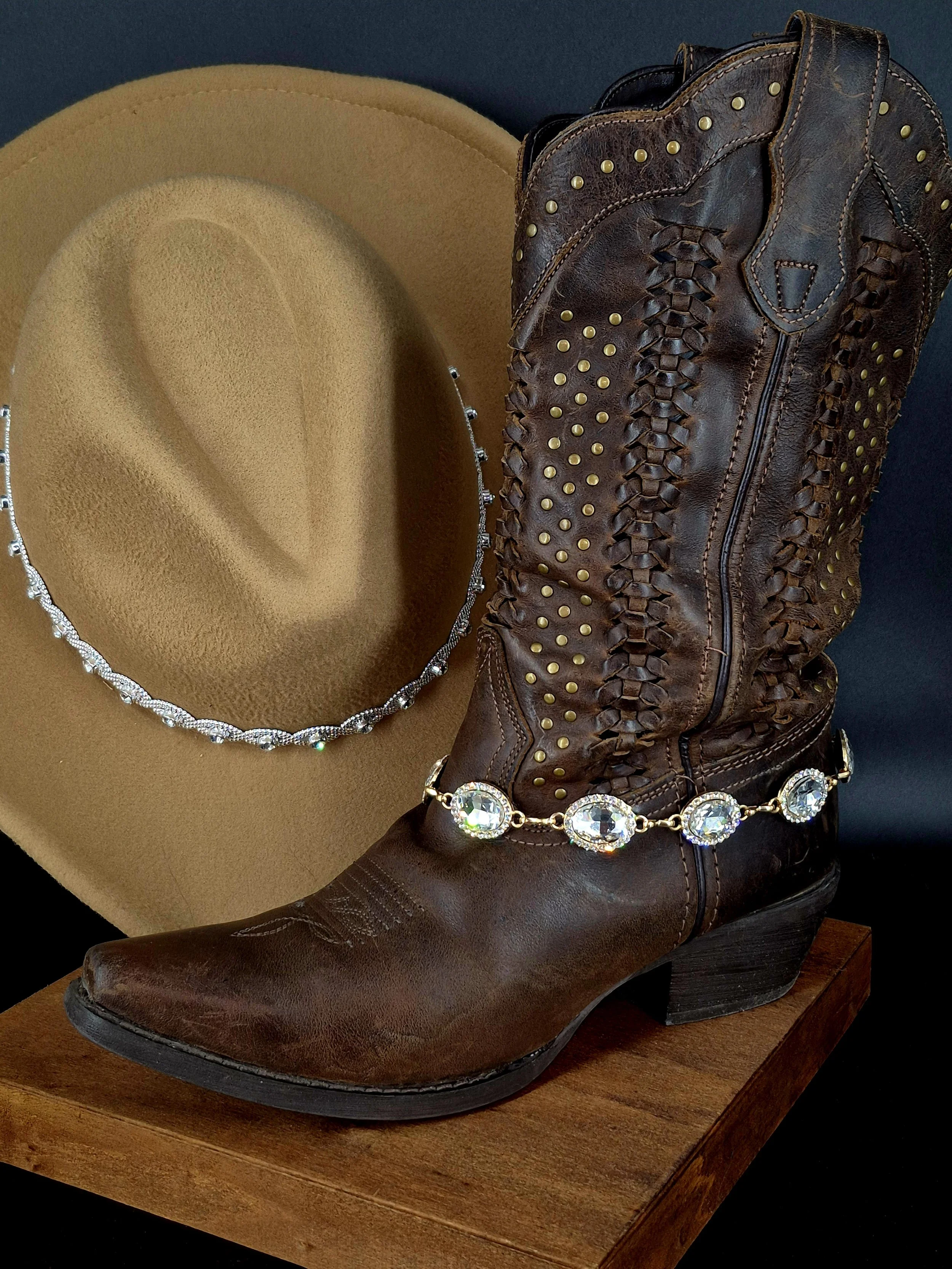 Victoria - Bijoux Bottes - Femme - Diamants Brillants