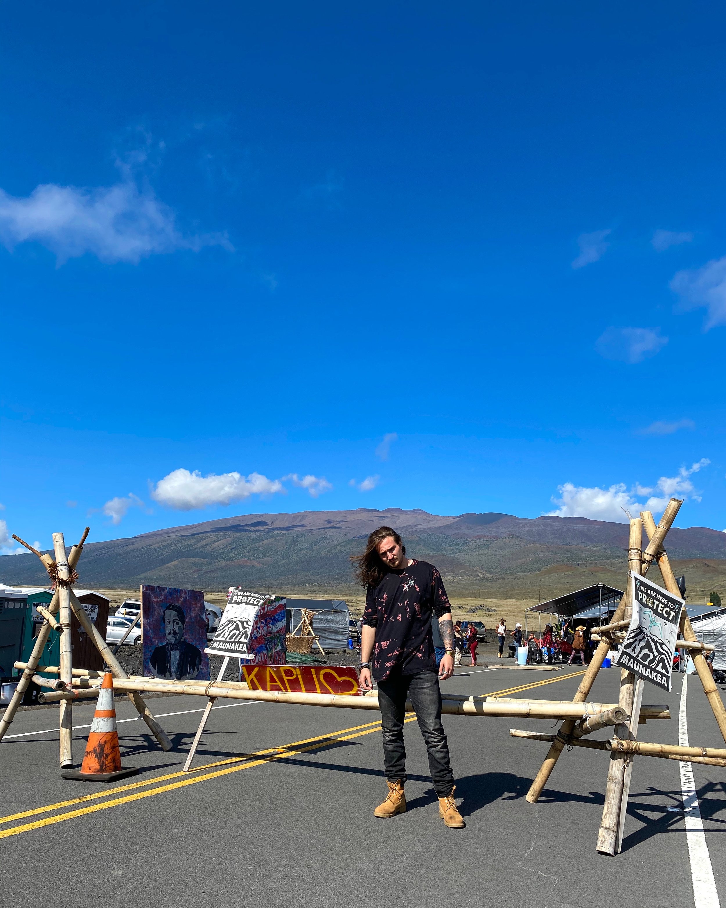 Thanksgiving with The Indigenous Land Protectors of Mauna Kea