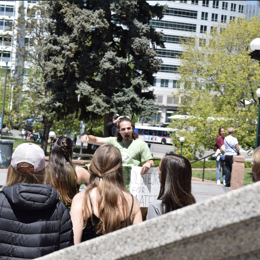Capital Hill Protest with Extinction Rebellion