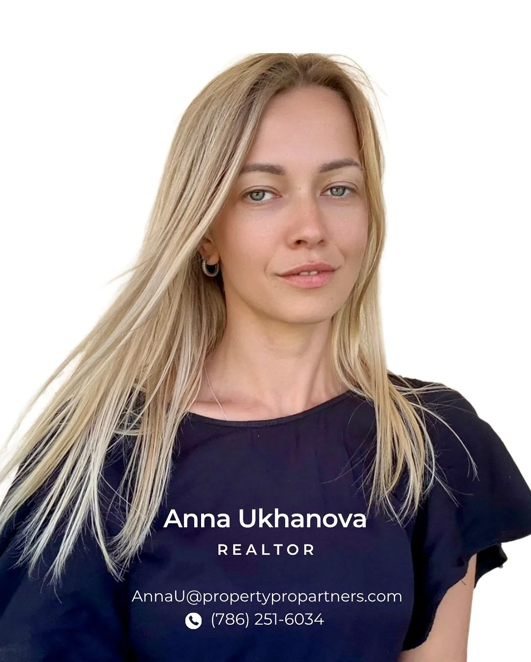 Meet Anna Ukhanova, your trusted South Florida Realtor. 

With a background in e-commerce and project management, Anna brings strategy, precision, and results to every real estate transaction, helping clients navigate Miami&rsquo;s fast-growing marke
