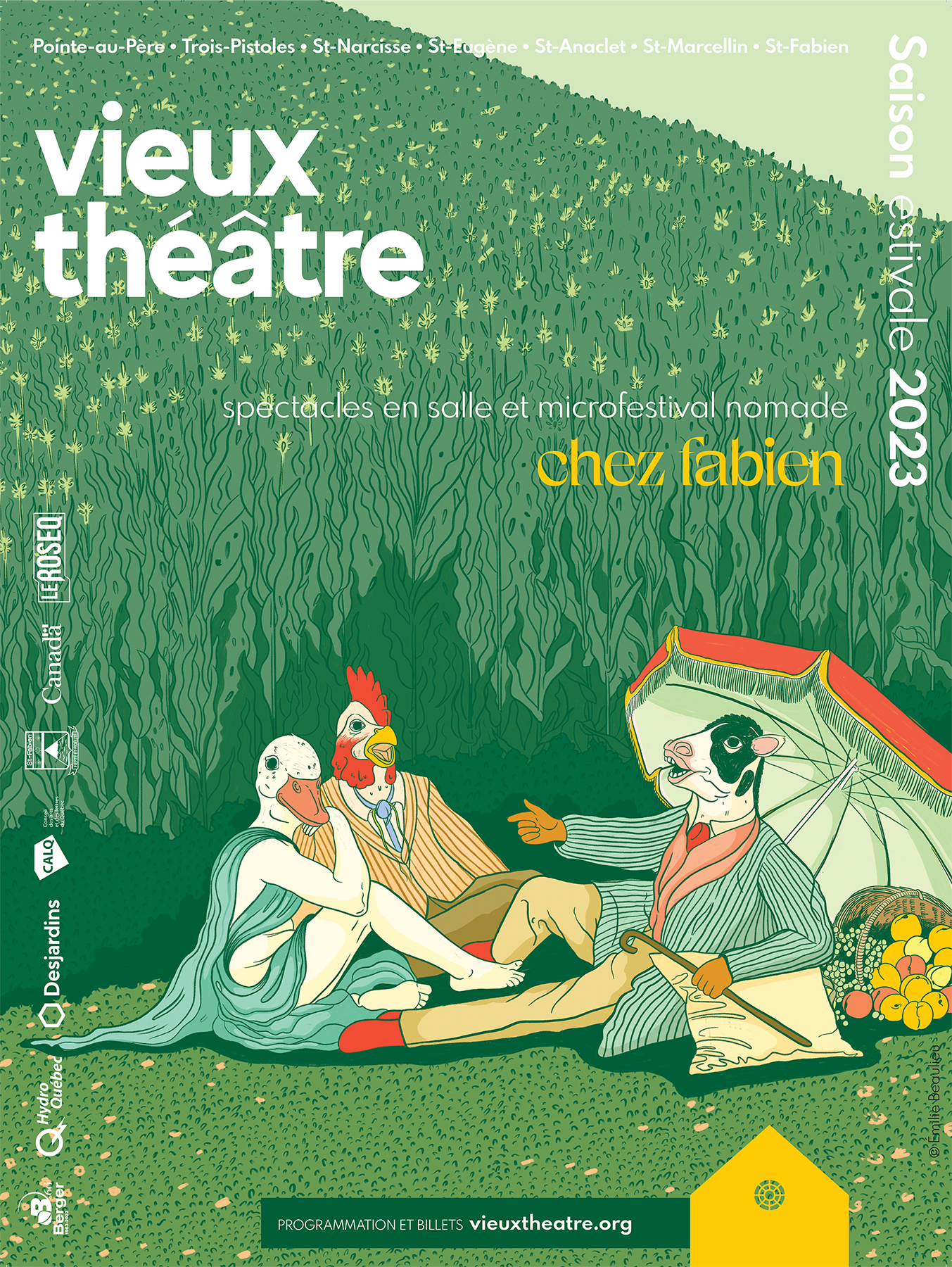 Affiche - Micro-festival - Chez Fabien