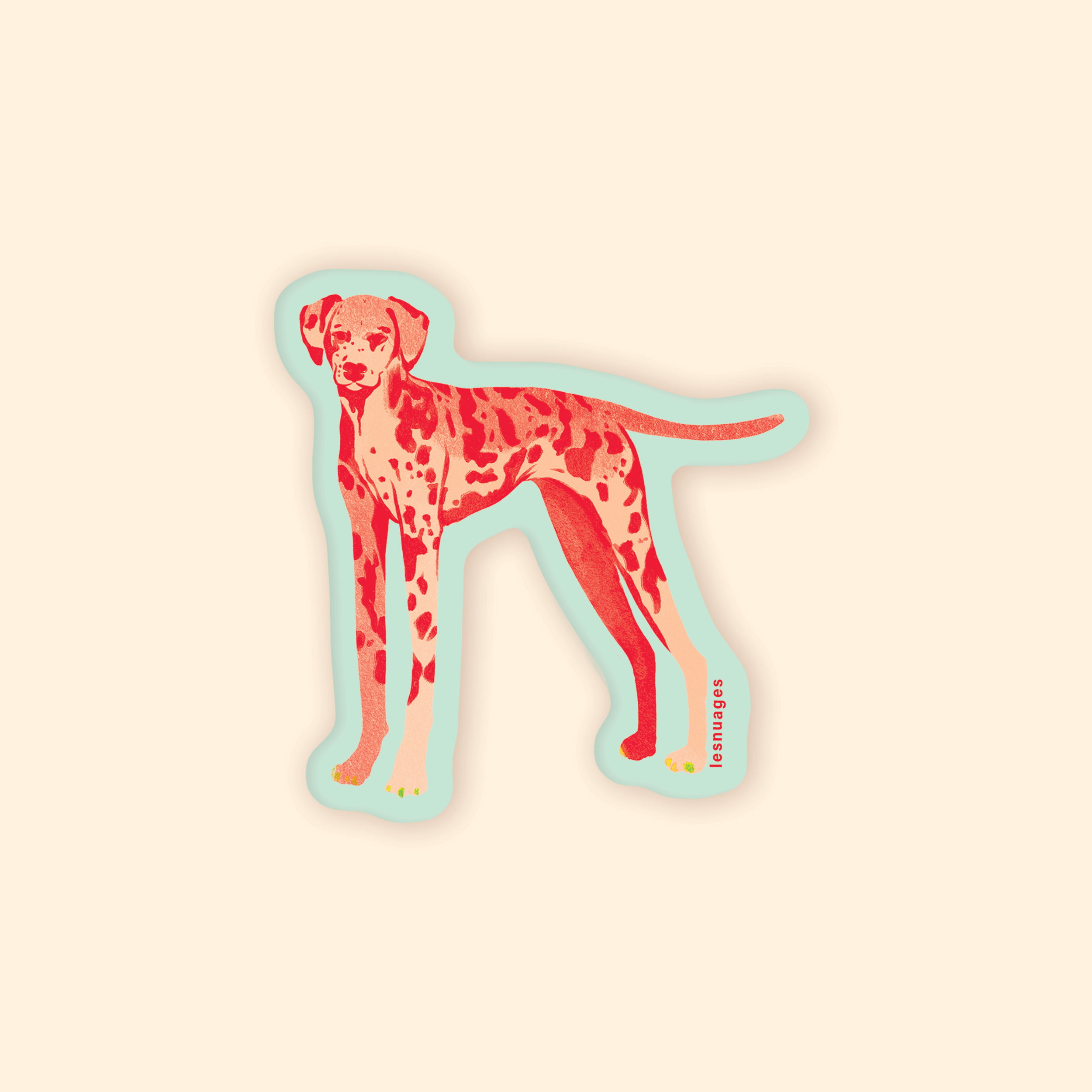 STICKER - DALMATIEN