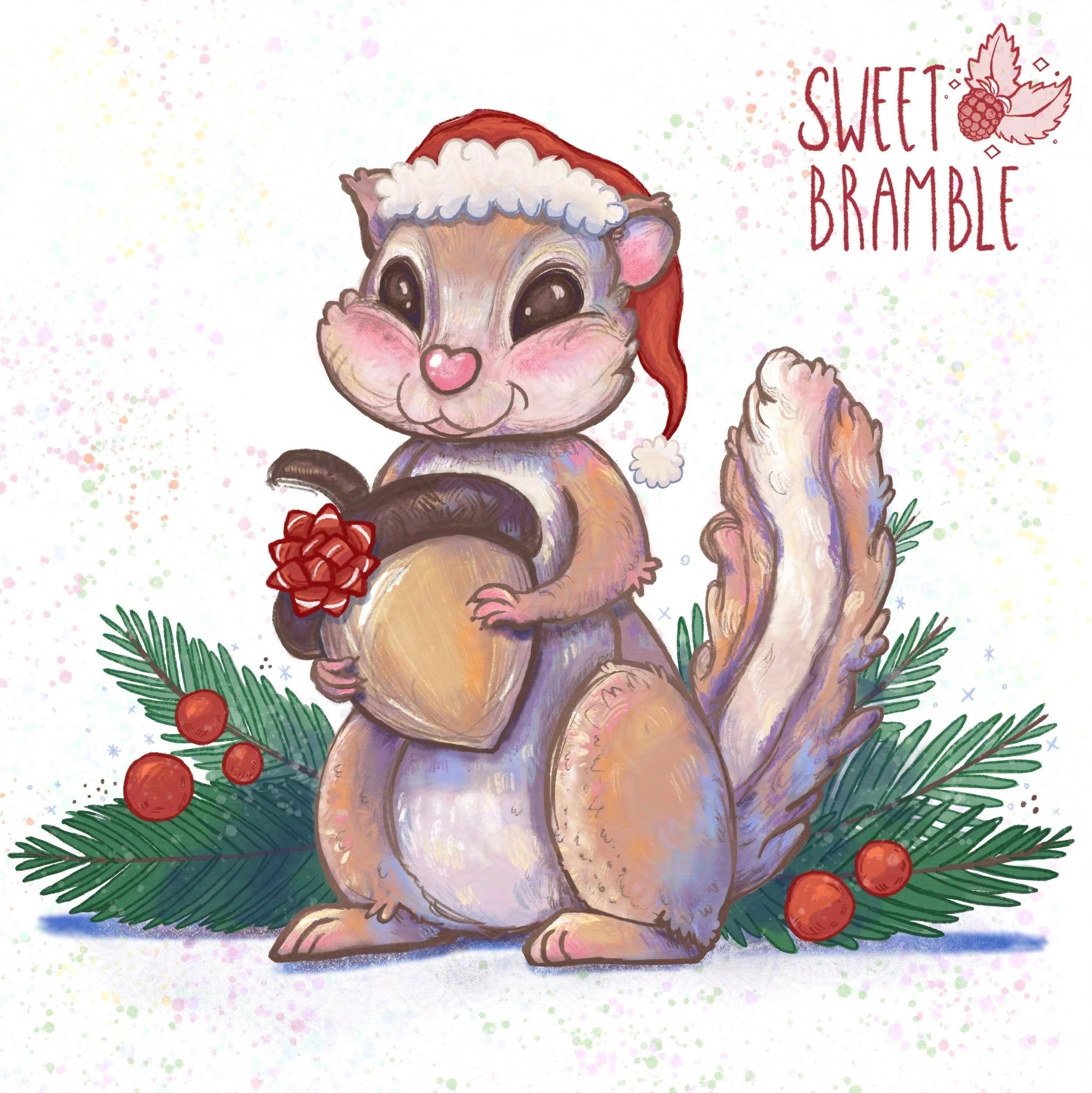 Squirrelmas - White variation