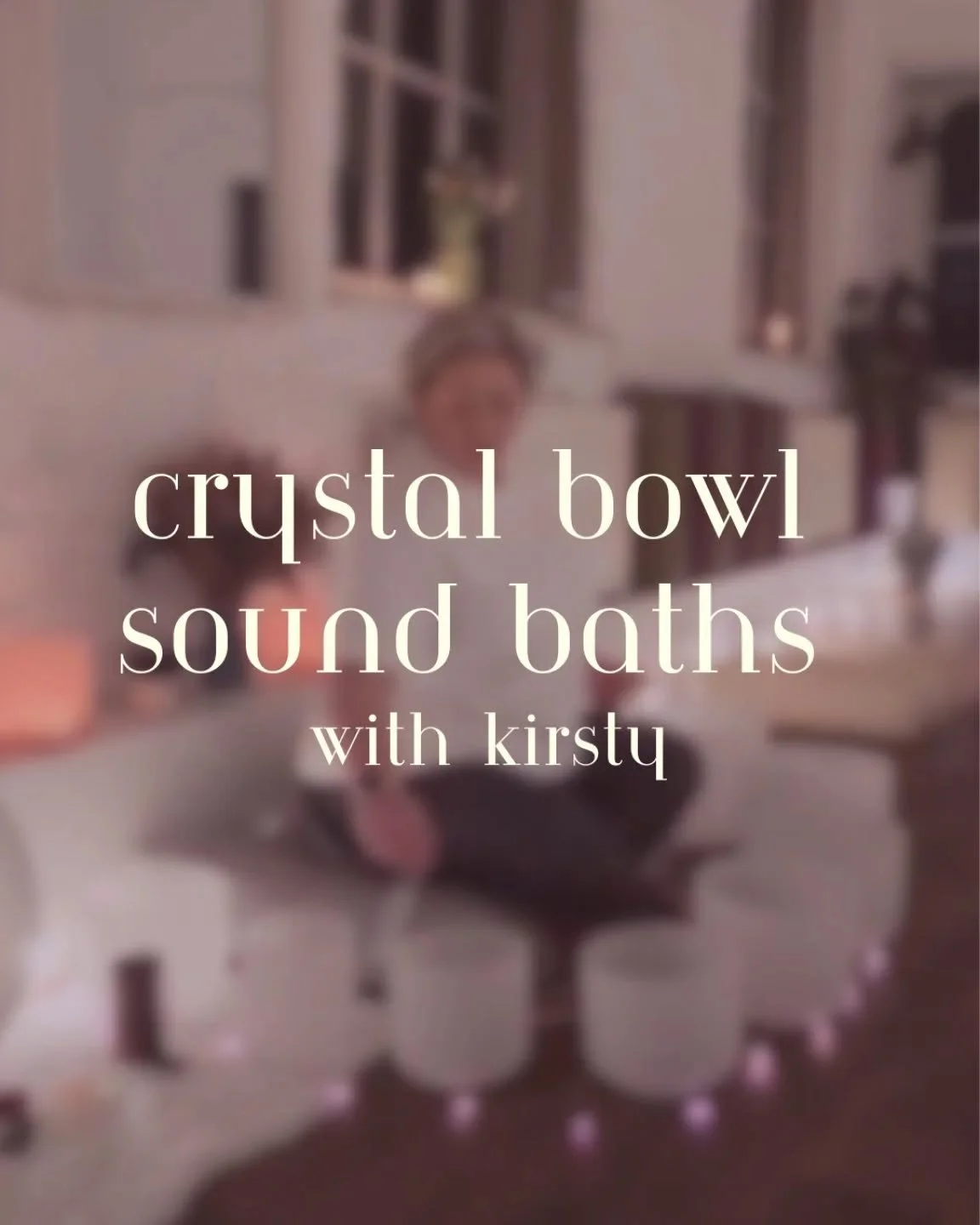There are spaces left for Crystal Bowl Sound Bath with Kirsty @sticsandstones at the Hub tonight 🌙🦋

If you&rsquo;re local and fancy something calm this evening, this is going to be a lovely one.

Lie down, get cosy, and listen to the sound of the 