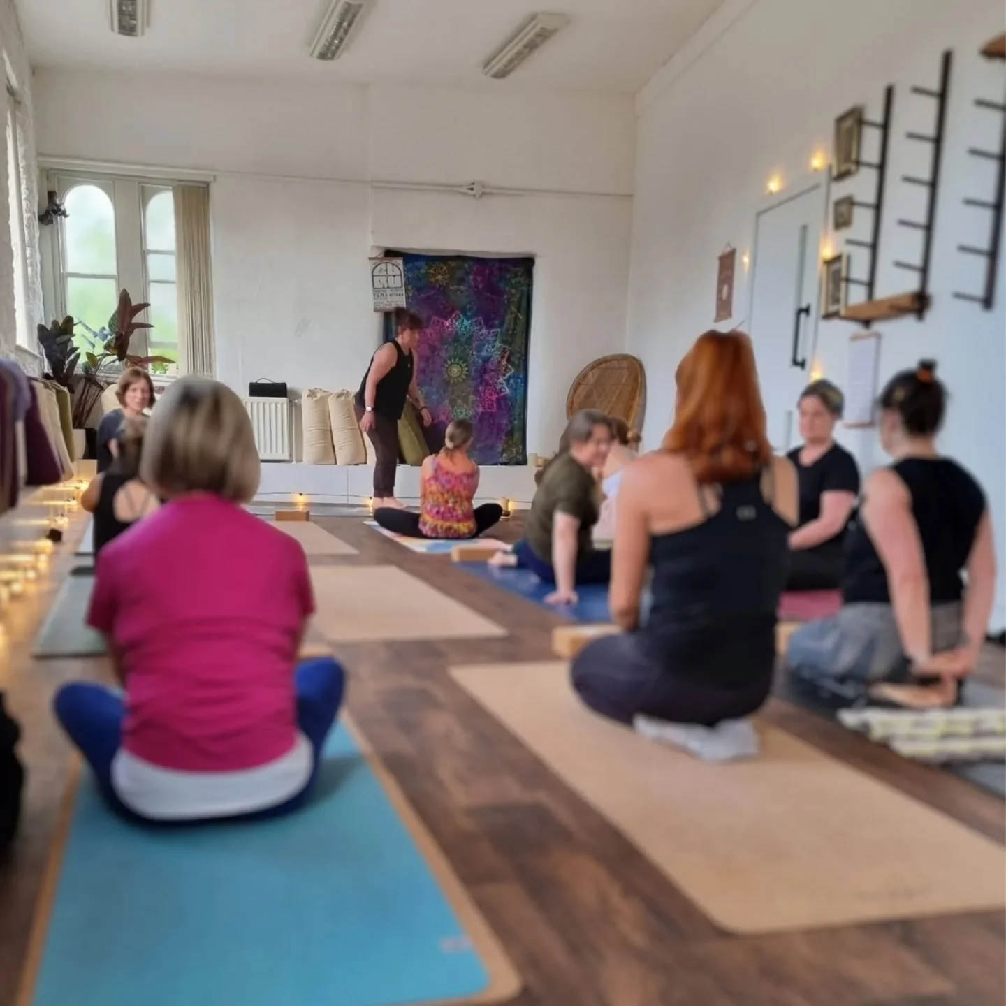 Sometimes the gorgeousness of the community and the space we've built just slaps me round the face. Yesterday was one of those days 🫶🥹🦋 

A sold out yoga flow yesterday! We now have wait lists on the booking system just in time, so join one of tho