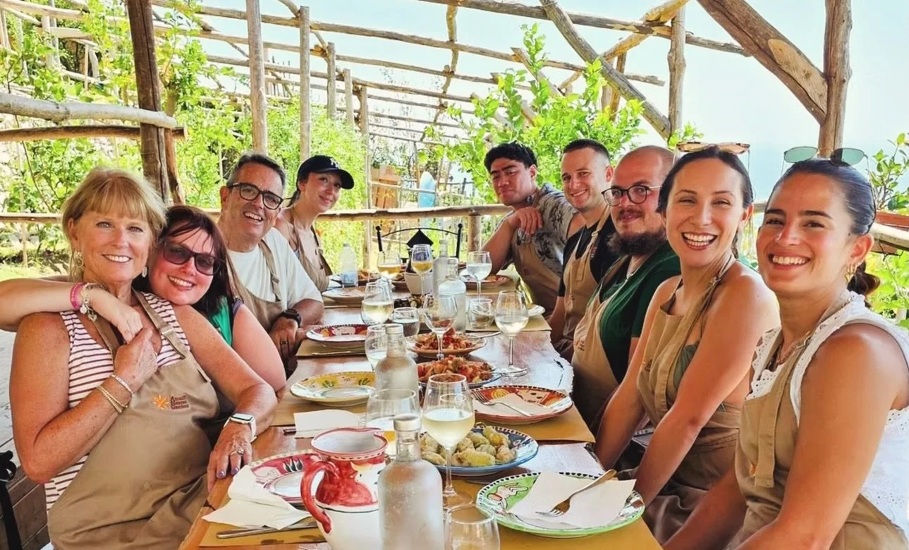 We design unique,tailor made experiences for our guests. 🍝 

Immerse yourself in the heart of the Amalfi Coast&rsquo;s culinary traditions with a hands-on, farm-to-table experience set among terraced gardens overlooking the sea. Guided by local chef