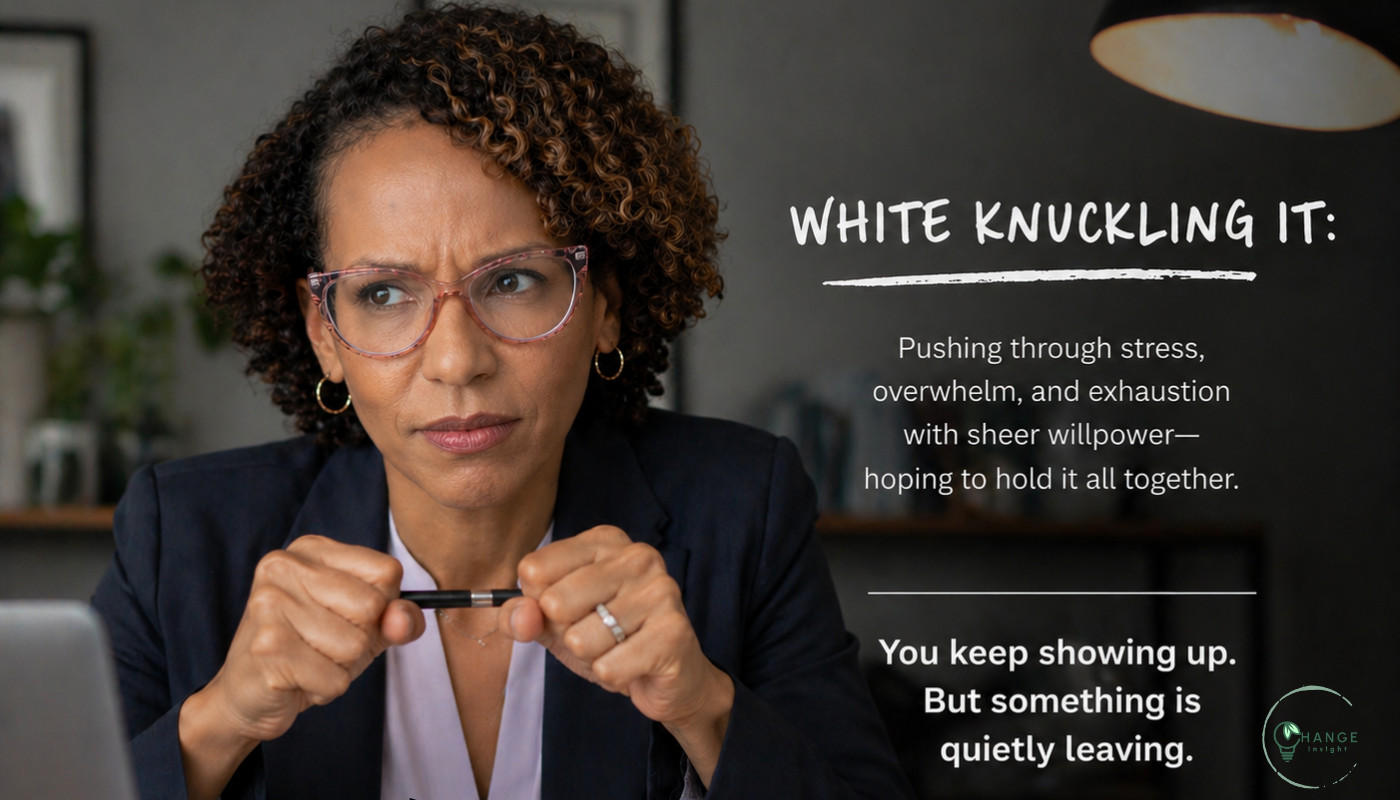 White Knuckling It