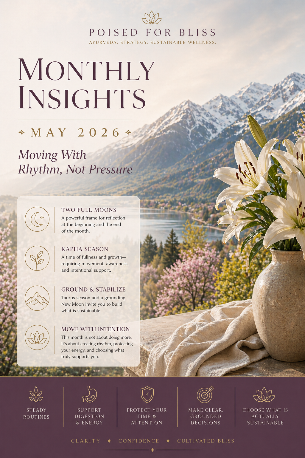 Monthly Insights for May 2026—Moving With Rhythm, Not Pressure