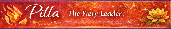 Pitta Dosha Banner