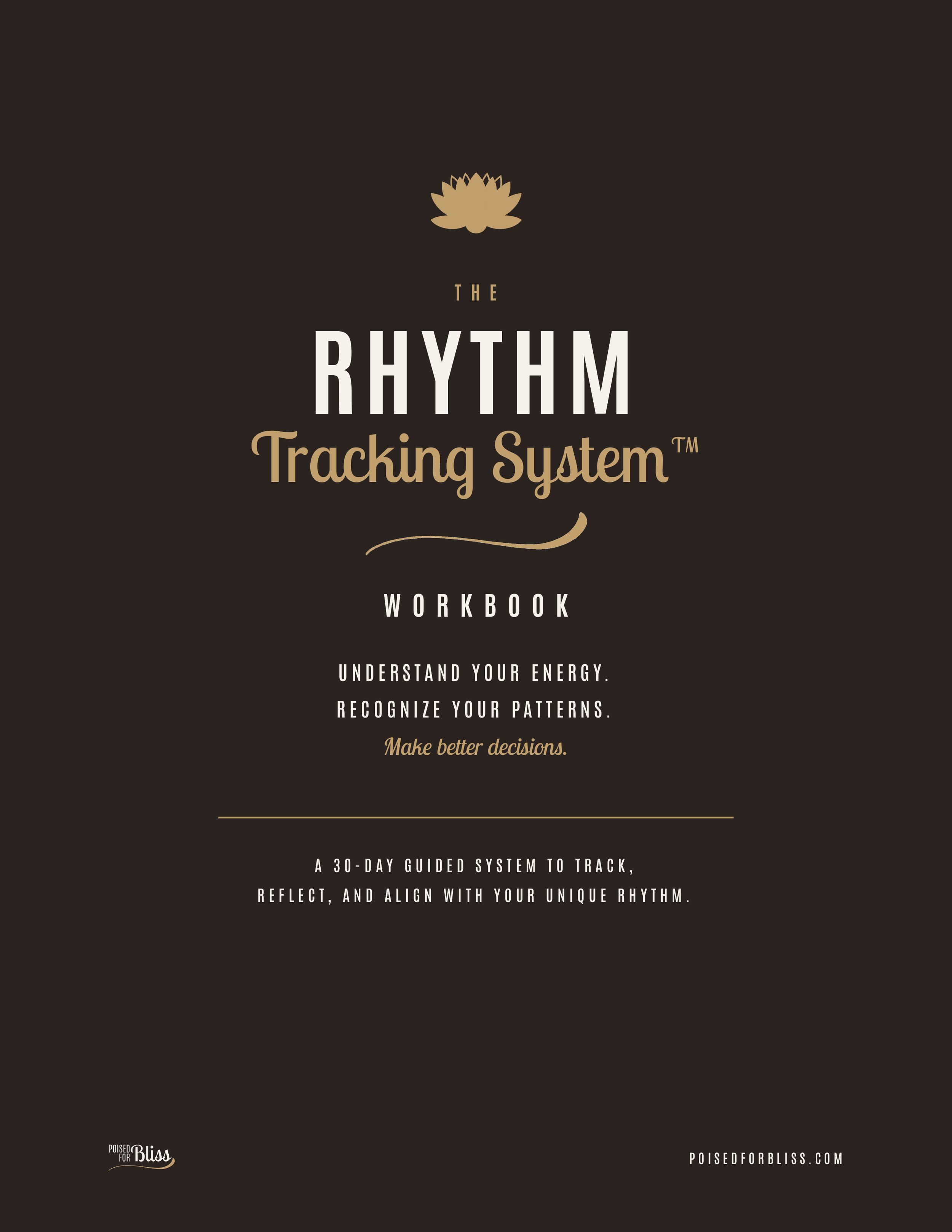 The Rhythm Tracking System™ Workbook - for Learning How Your Body Responds