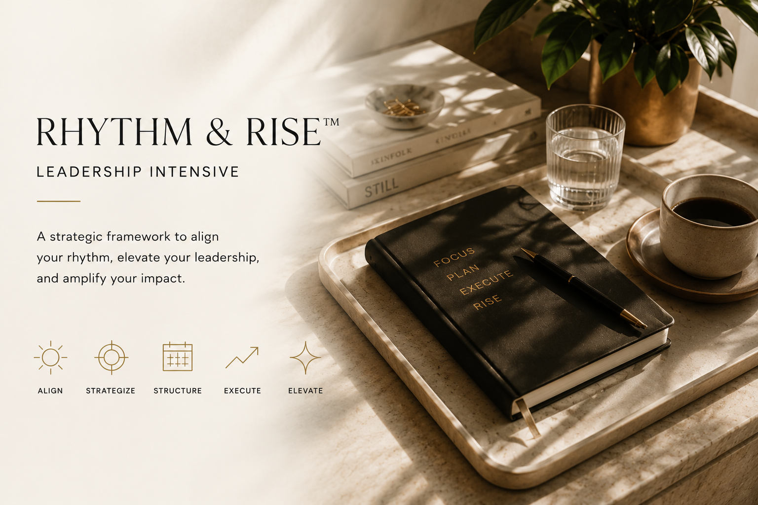 Rhythm and Rise framework graphic
