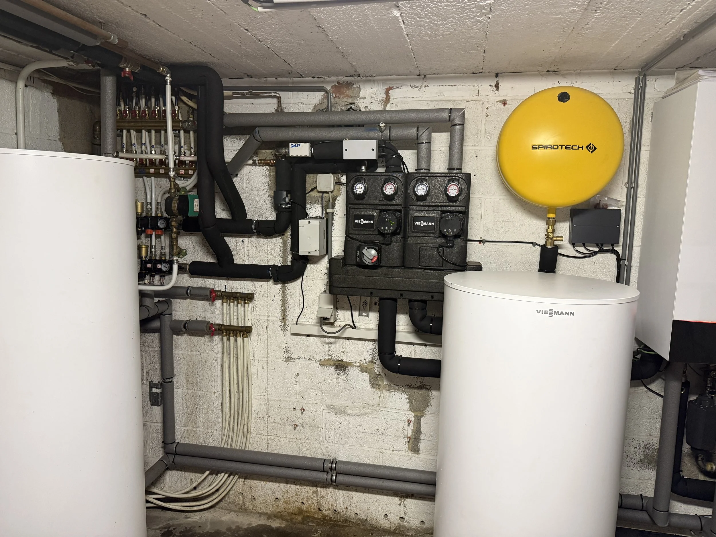 Afgewerkte installatie