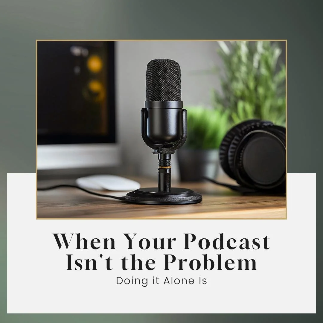When Your Podcast Isn't the Problem—Doing It Alone Is