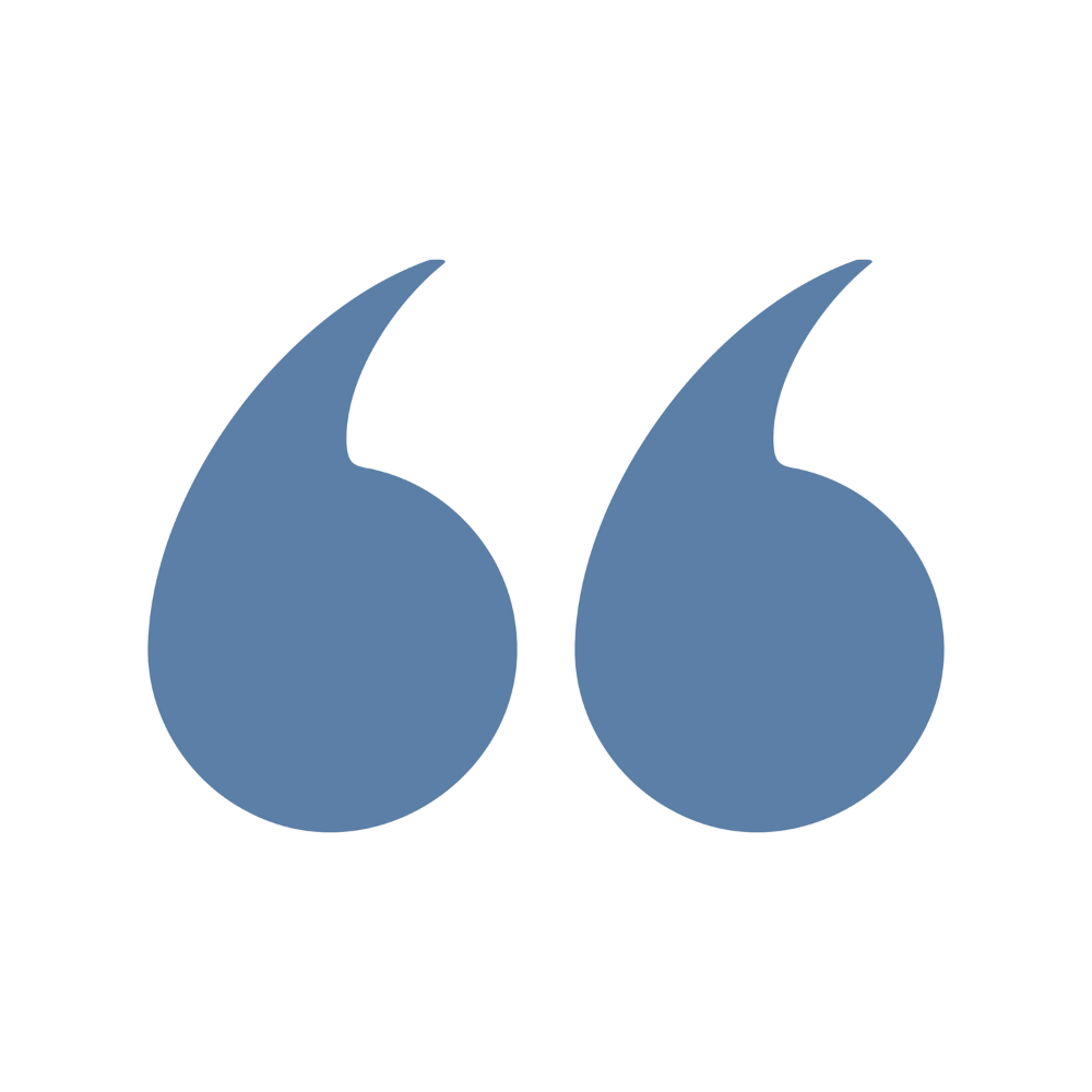 Quotation mark sticker