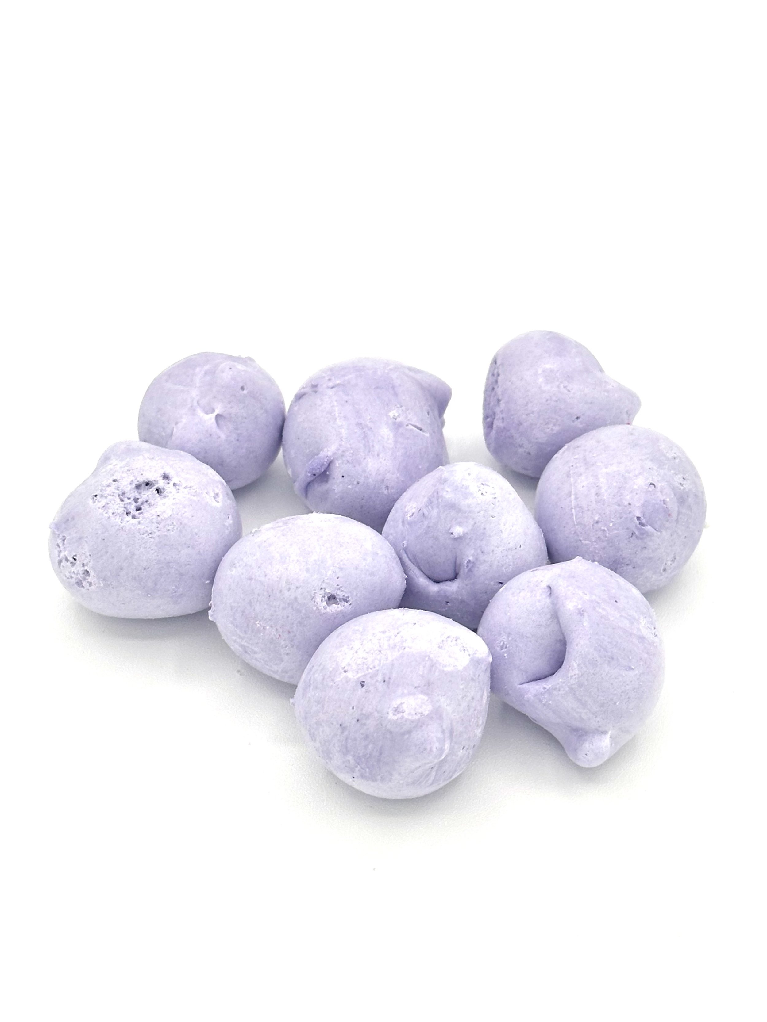 freeze dried Huckleberry saltwater taffy