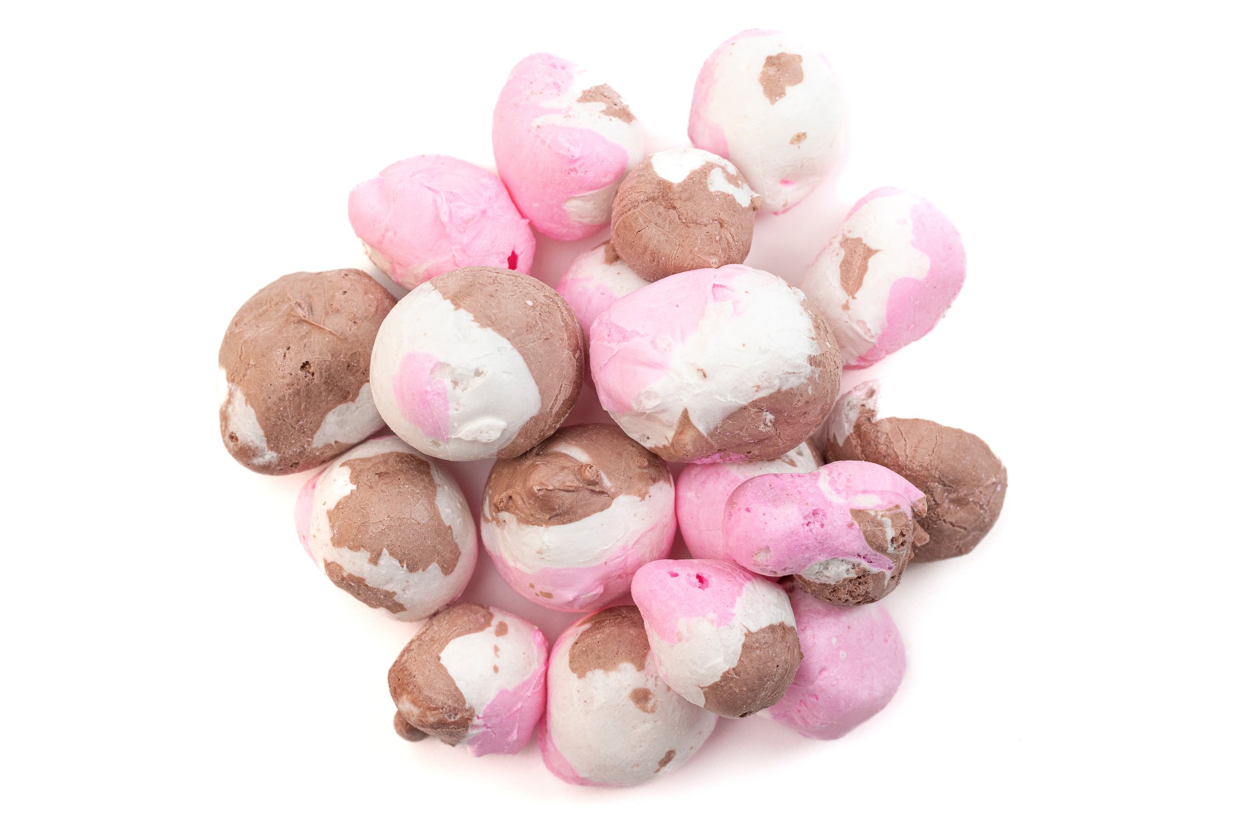 freeze dried Neapolitan saltwater taffy