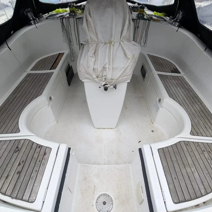 These cockpit panels were delaminating 