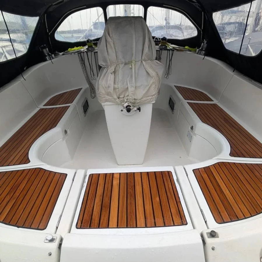 Complete replacement of all teak panels