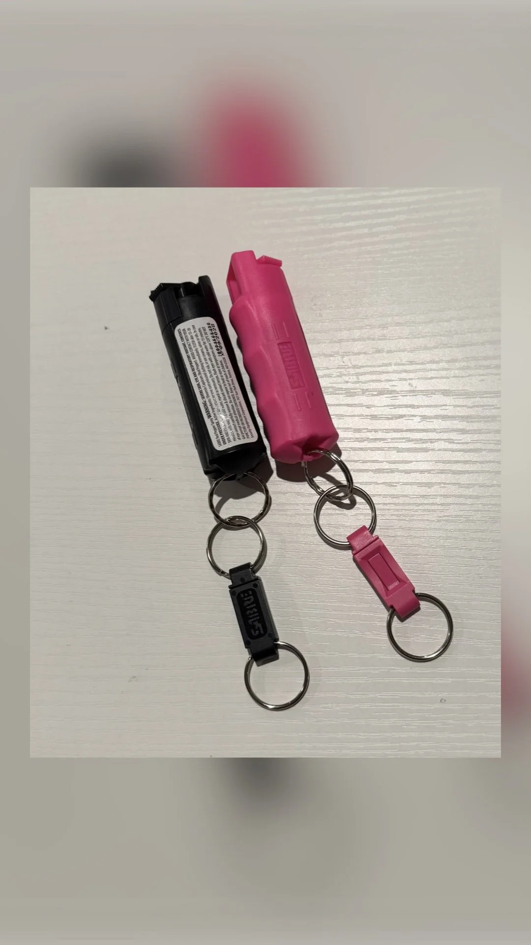 Quick Release Keychain Pepper Spray (Only)