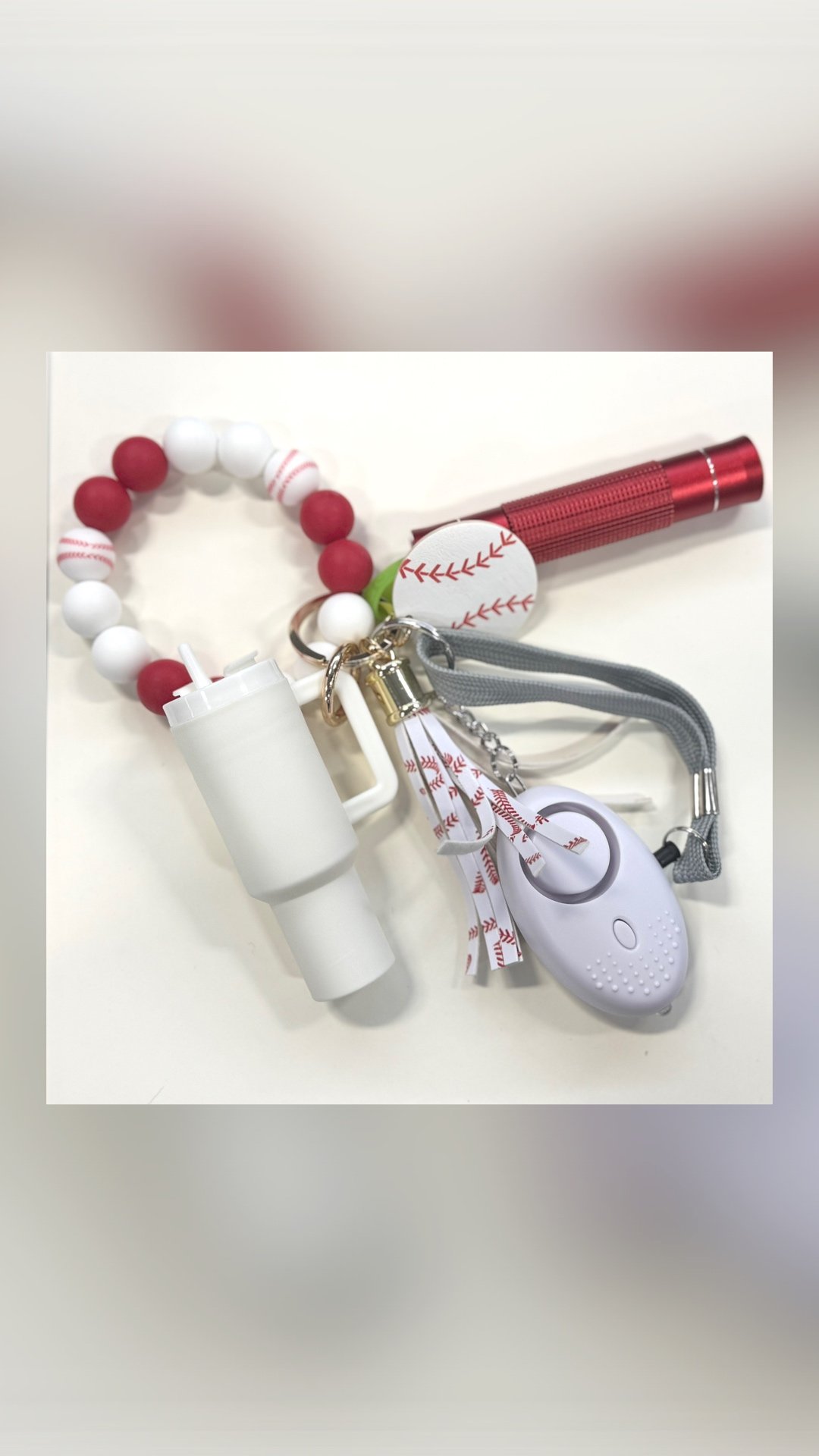 Baseball Protection Keychain