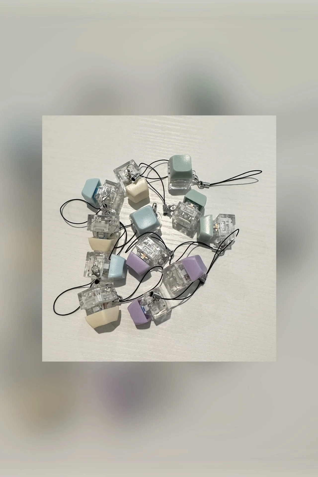 Add-On Keychains: Keyboard Clicker Fidgets