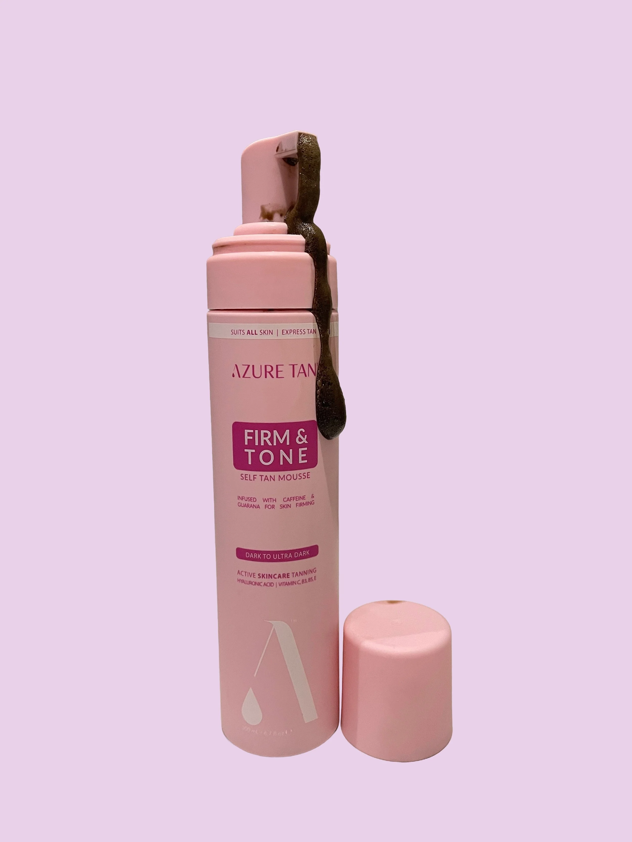 SELF TAN MOUSSE - FIRM & TONE - DARK TO ULTRA DARK