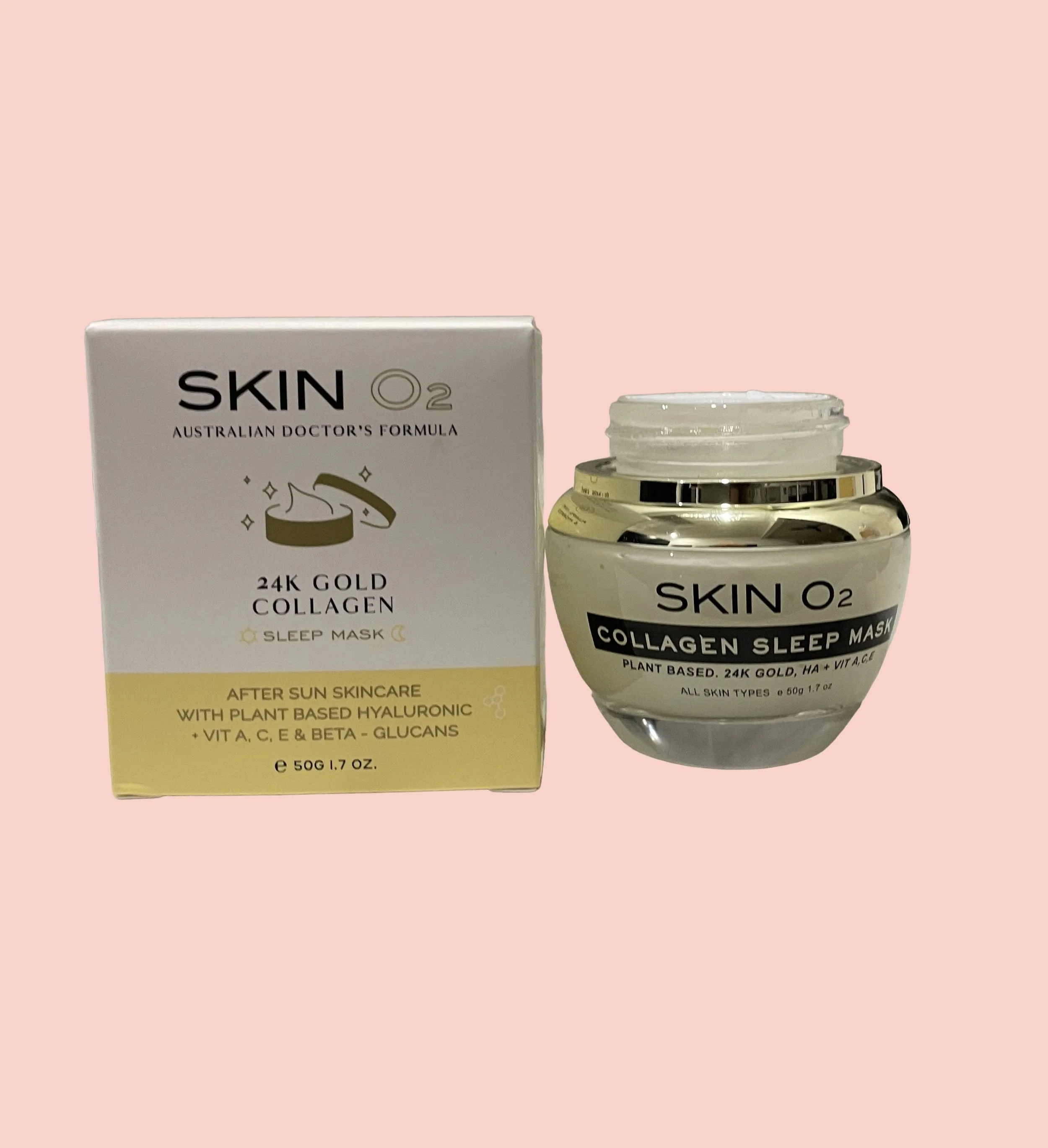 Collagen Sleep Mask - 24k Gold