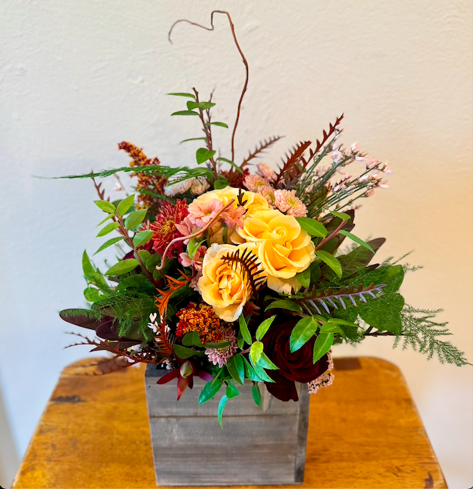 Flower Arranging Workshop at Salto Coffee