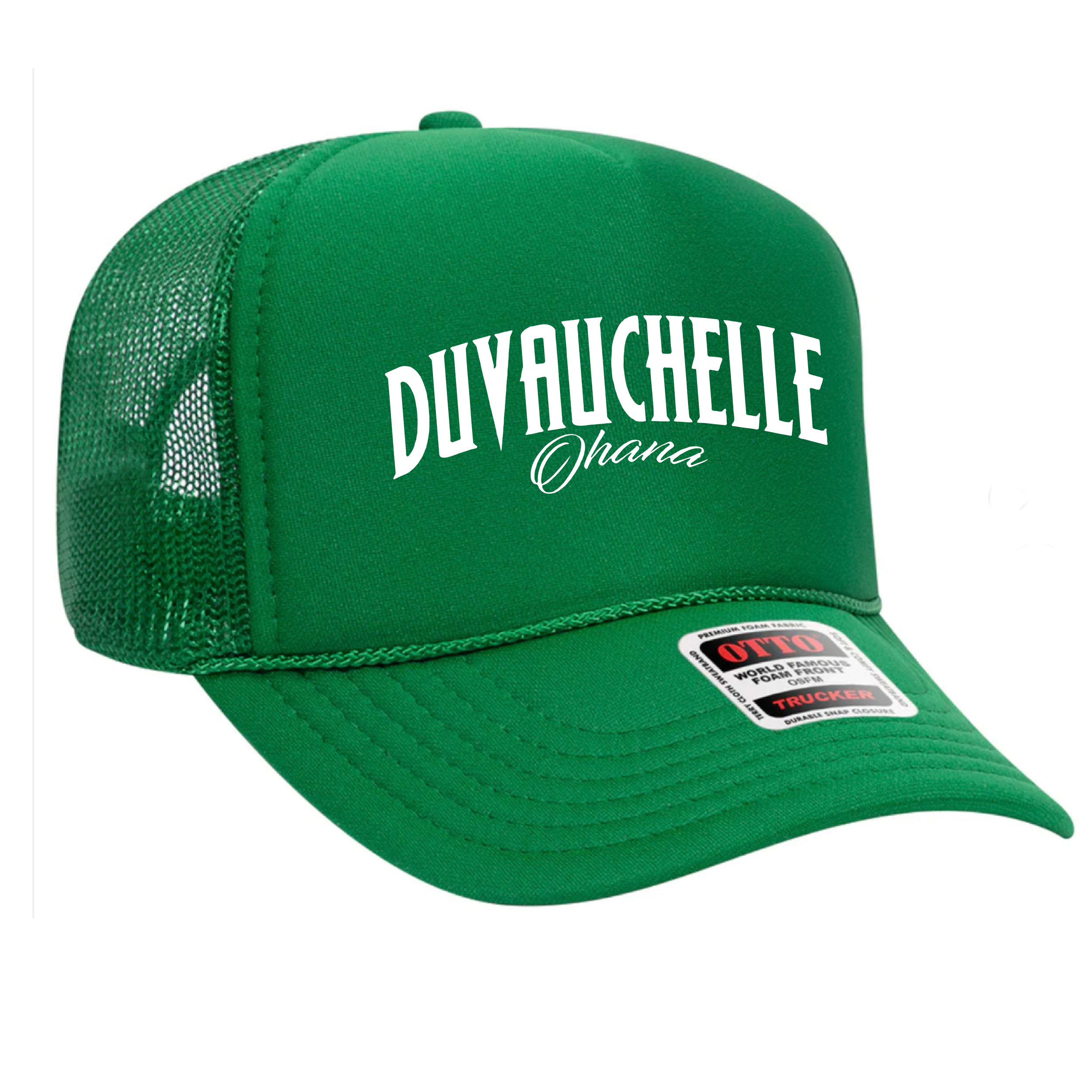 Duvauchelle Reunion Trucker Cap (Green)