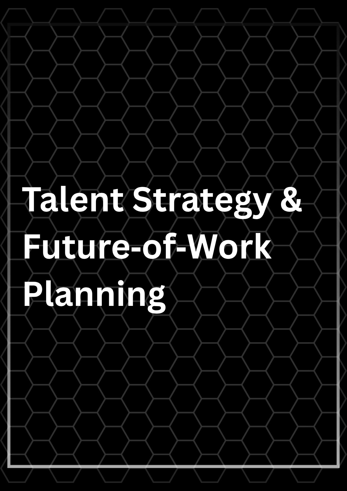 Design future‑ready workforce architectures by using AI to model skill demand, identify emerging roles, and align talent strategy with digital and AI‑led transformation.