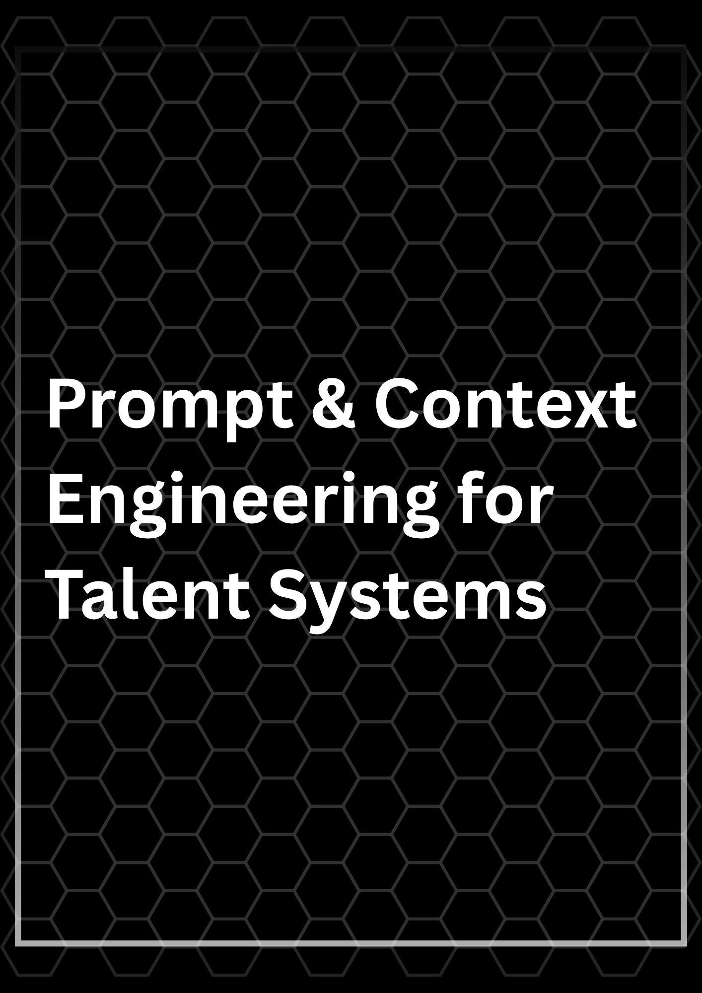 Embed prompt and context engineering at the core of HR and L&D tools so AI interactions are precise, context‑aware, and aligned with talent goals—turning generic AI into tailored talent assistants.
