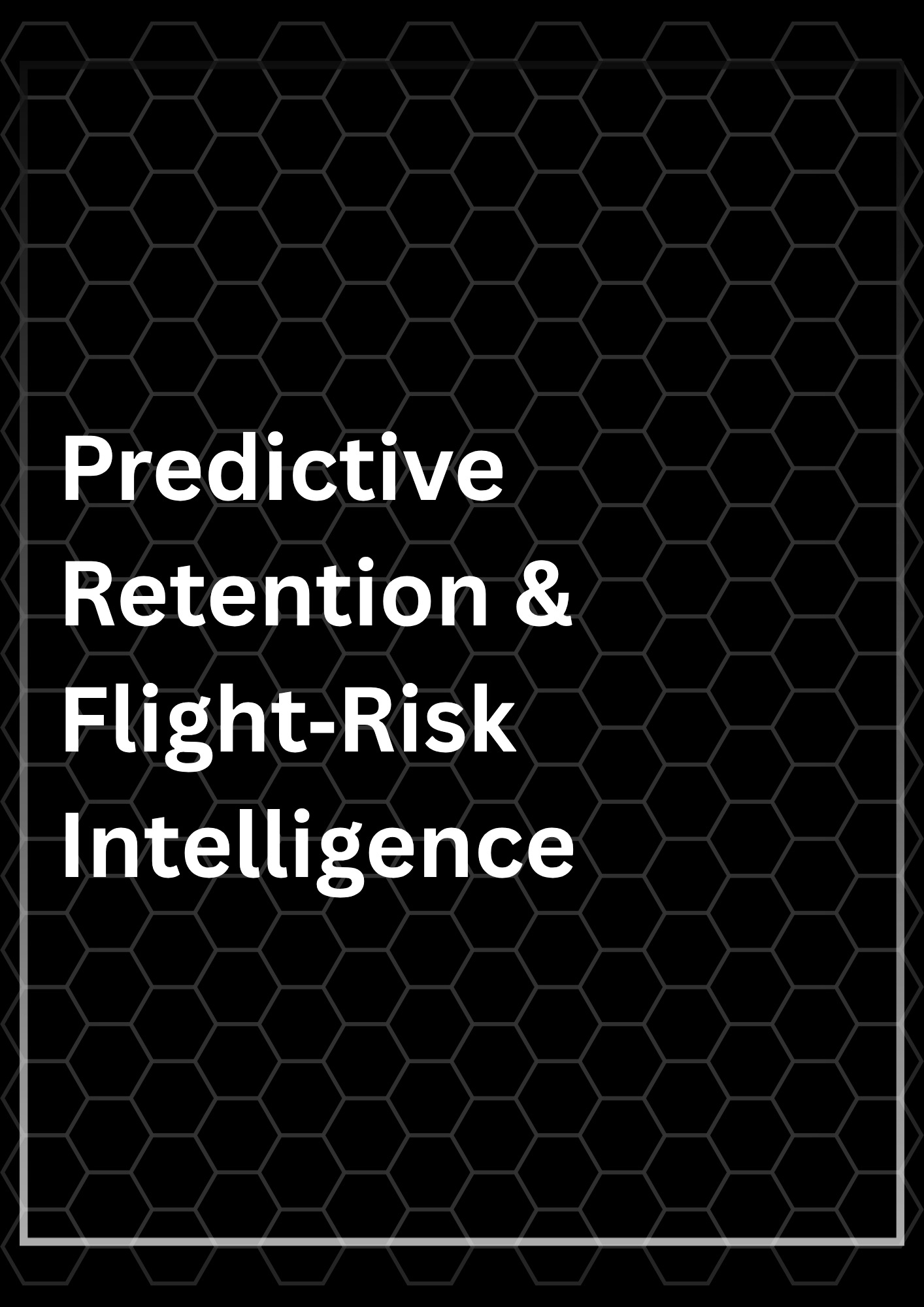 Use AI to identify employees at risk of leaving, uncover root‑cause drivers, and recommend targeted retention and engagement interventions.