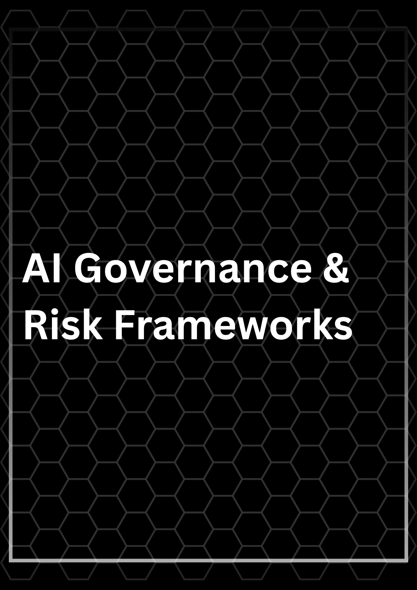 Design end‑to‑end governance architectures that embed AI risk management, ethical standards, and regulatory alignment into core business processes.