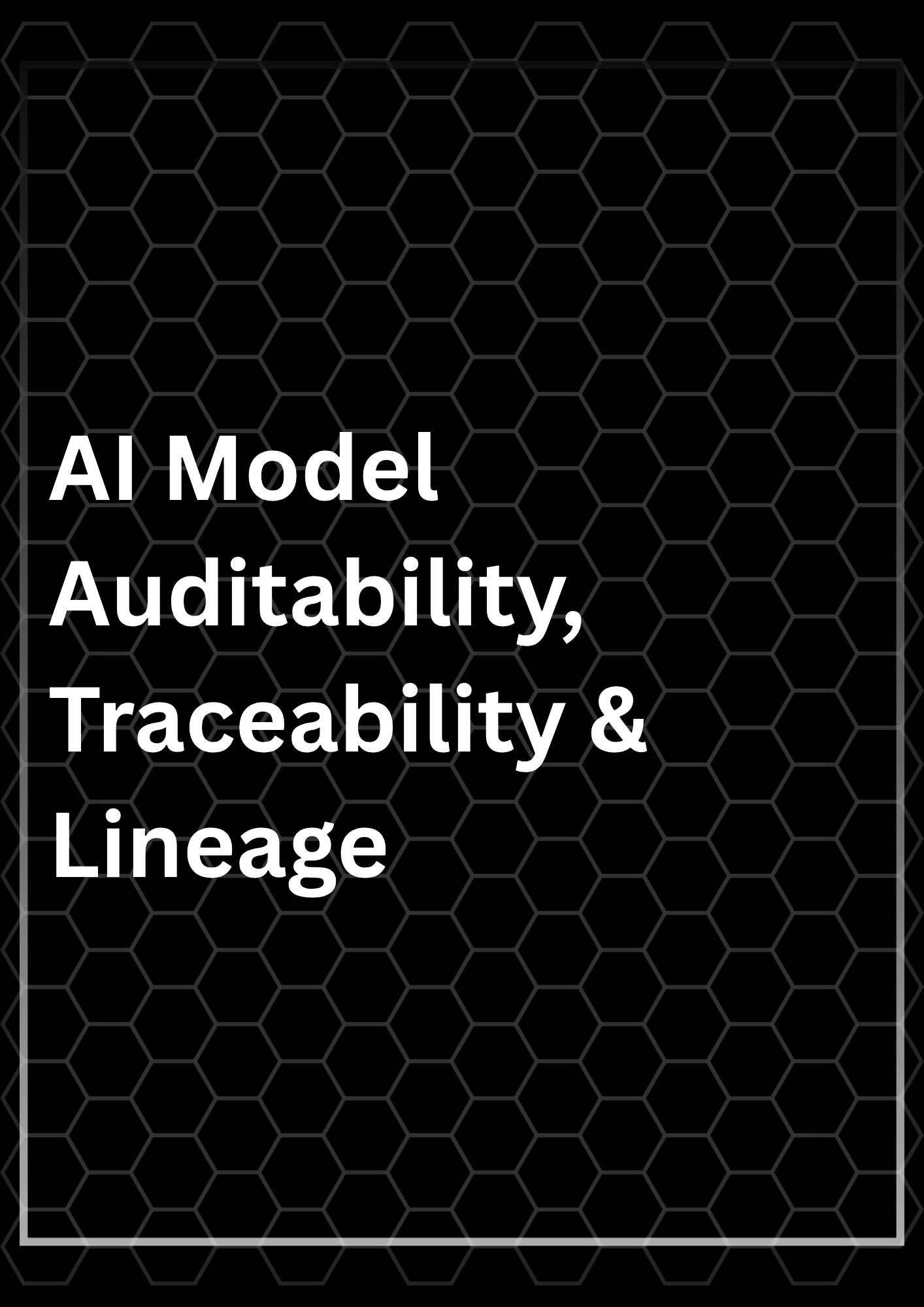 Establish transparent AI model lifecycles with full decision‑level traceability, version control, and impact logging to support risk governance and regulatory scrutiny.
