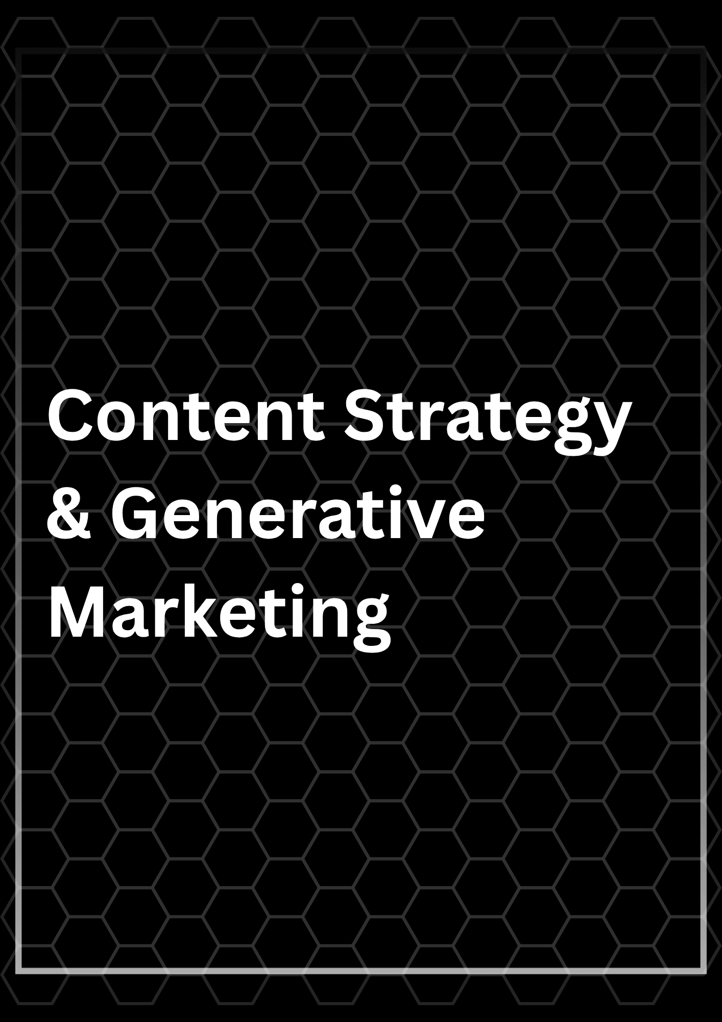 Design AI‑assisted content frameworks that auto‑generate, test, and refine copy, visuals, and campaigns—accelerating production while maintaining brand voice and compliance.