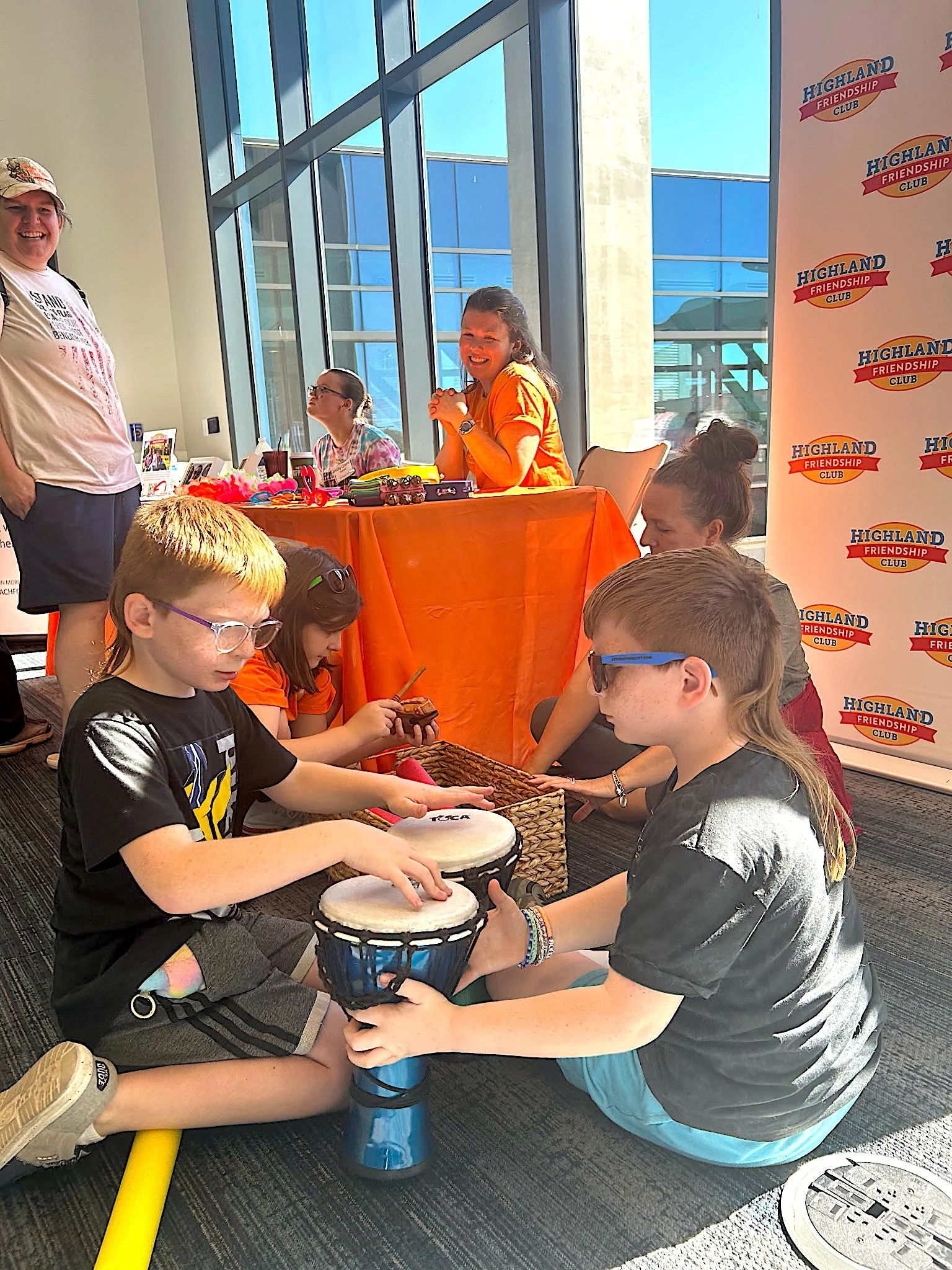 Thank you to @gillettechildrens for inviting HFC to the inaugural Adaptive Recreation EXPO this past weekend! 🎉 We loved playing music with everyone and can&rsquo;t wait to join again next year. 🎶💙 #AdaptiveRecreation #CommunityConnections #Gillet